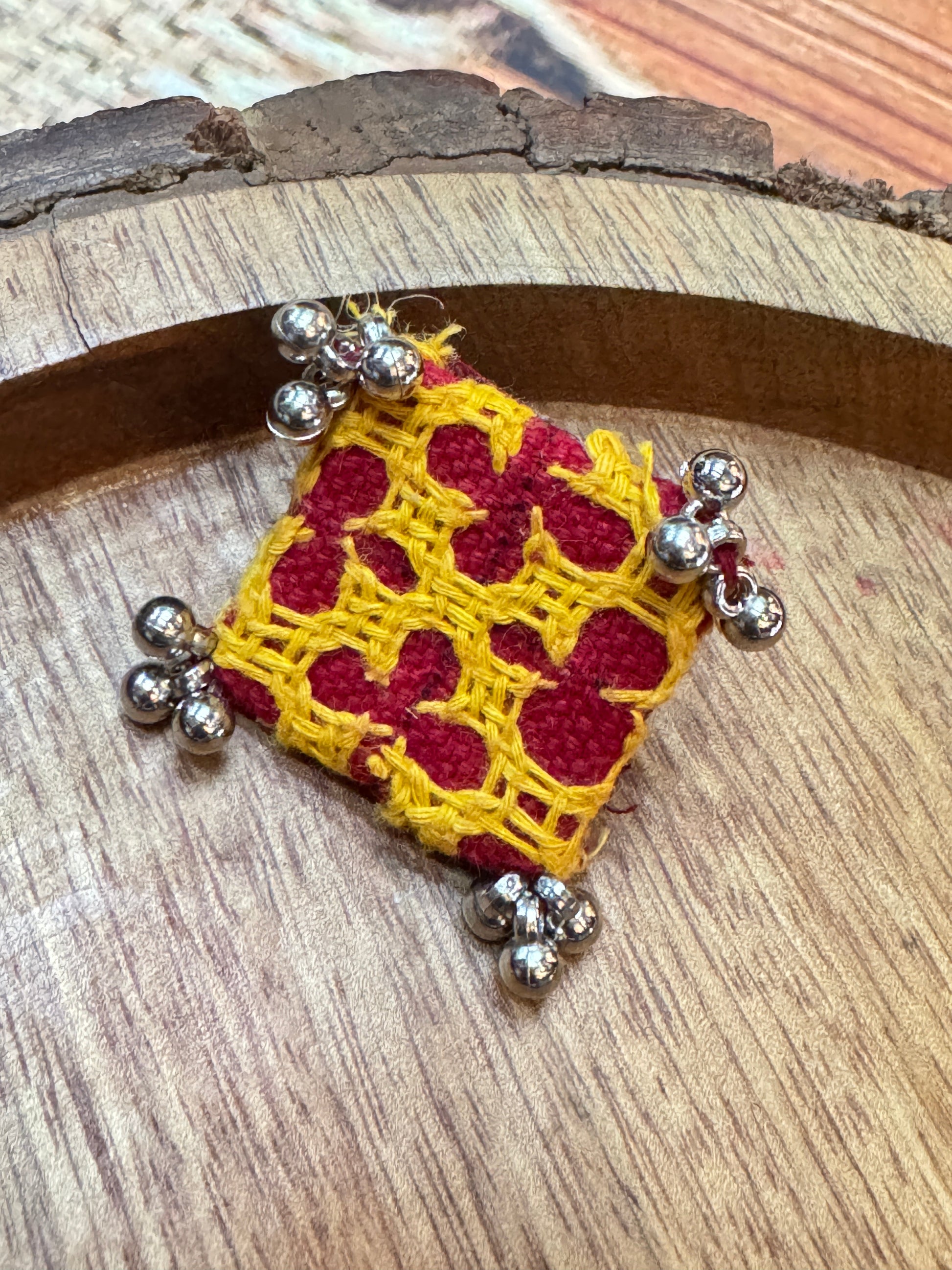 YELLOW DHAGA RING HANDMADEAHOLIC BY MISHKA