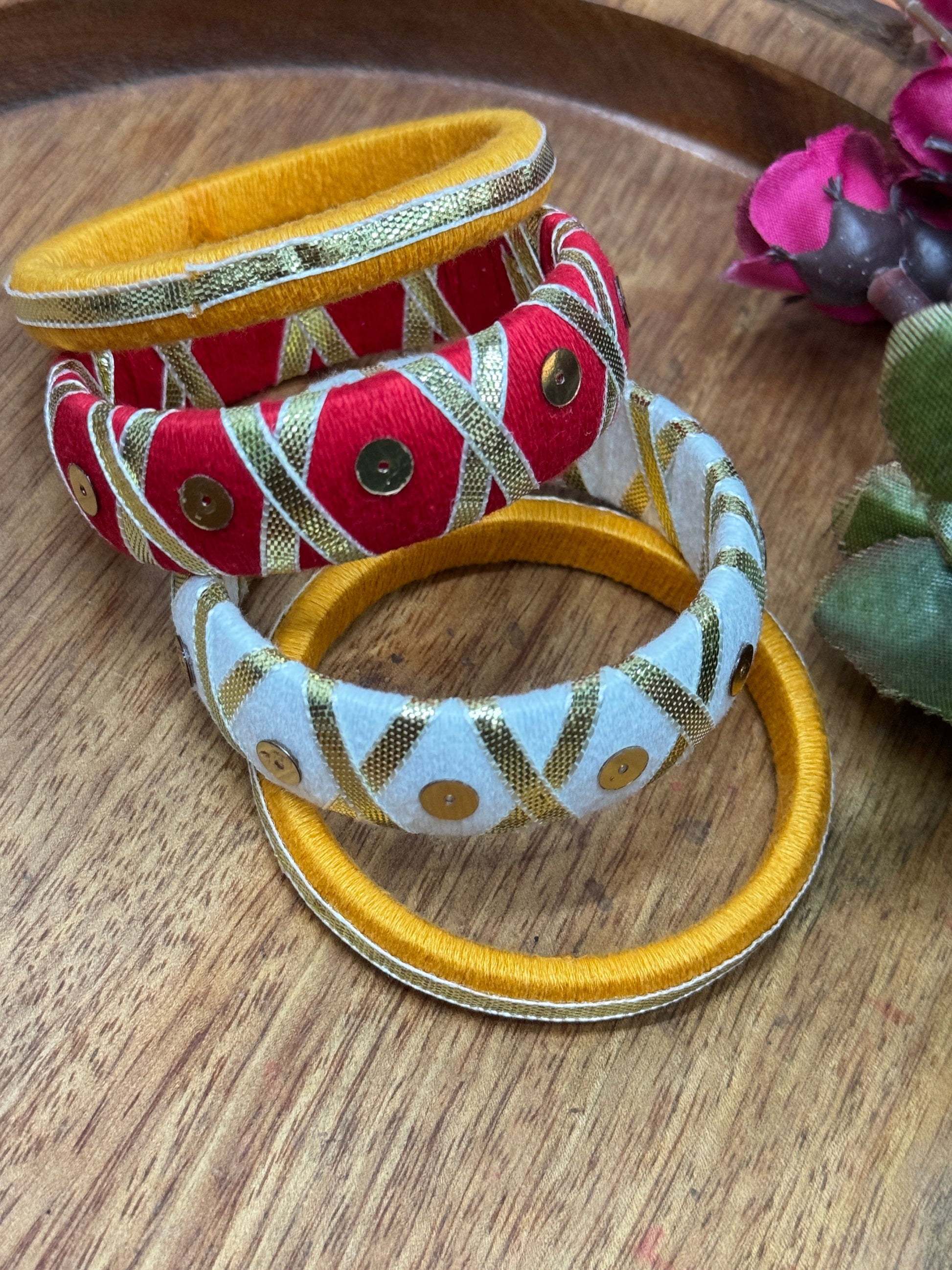 RANGRAS BANGLE HANDMADEAHOLIC BY MISHKA