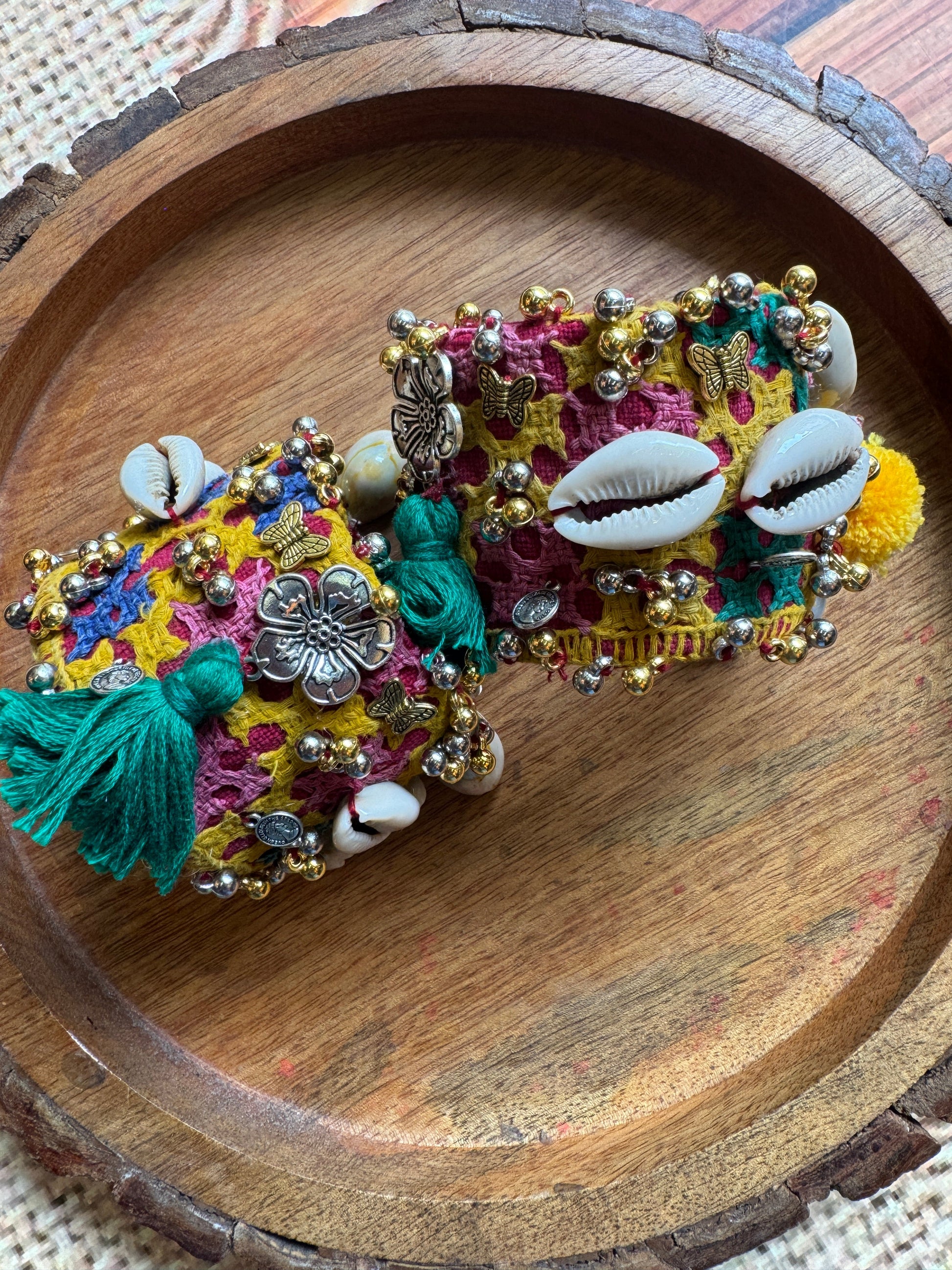 BANJARA HAND CUFFS - 4 HANDMADEAHOLIC BY MISHKA