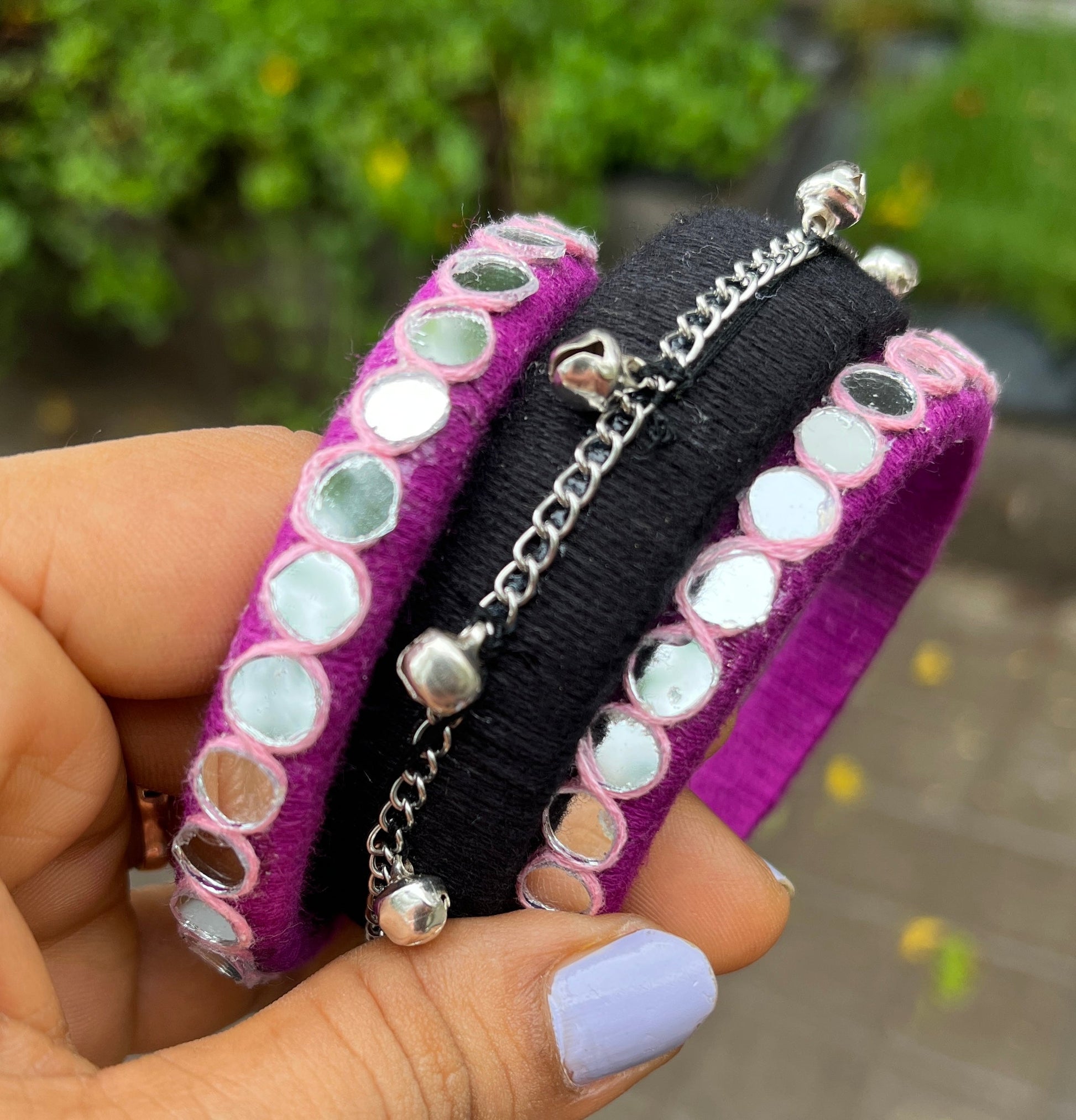 MULTI CHAIN BANGLE HANDMADEAHOLIC BY MISHKA