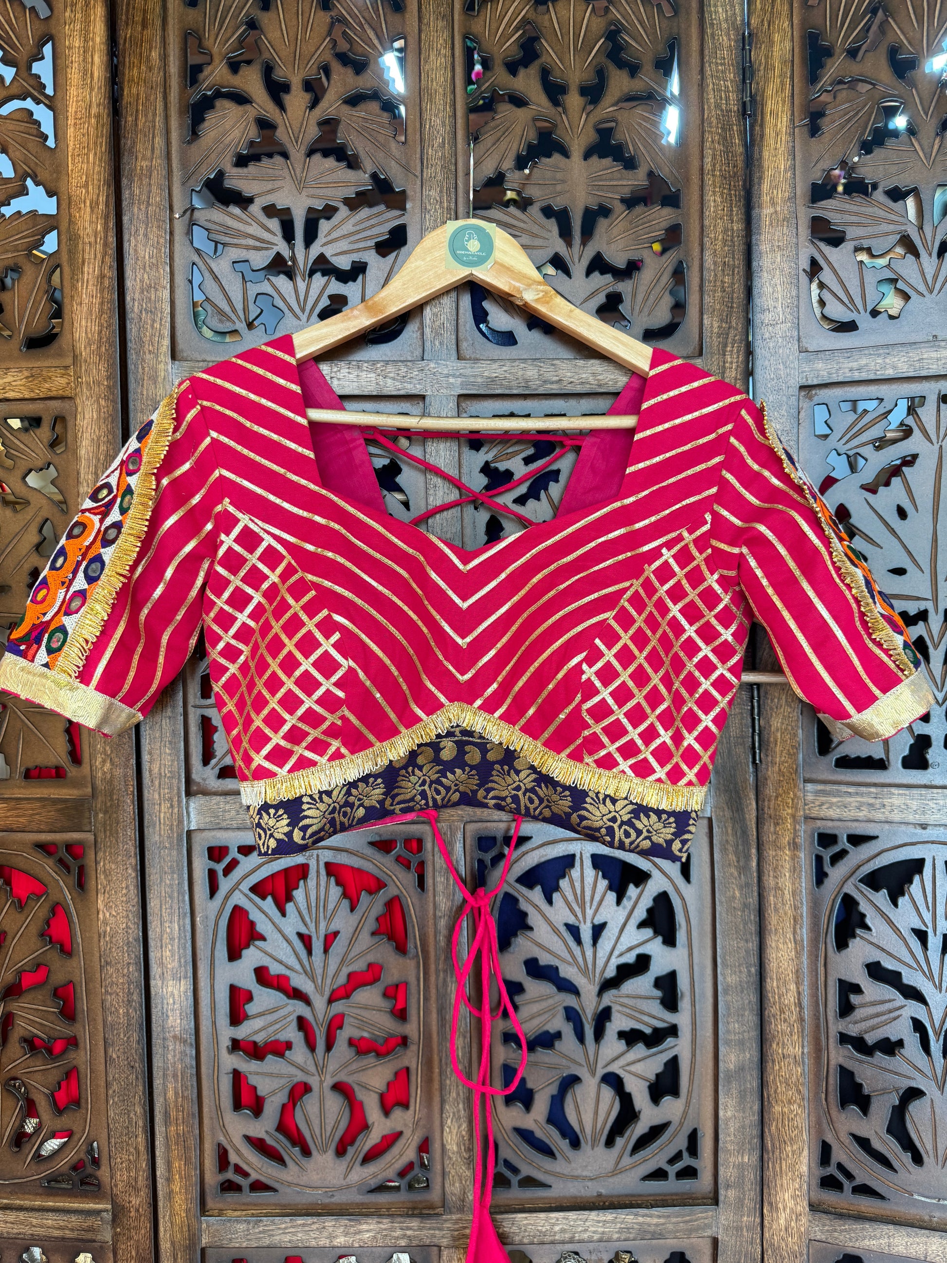RUPVATI BANJARA BLOUSE HANDMADEAHOLIC BY MISHKA