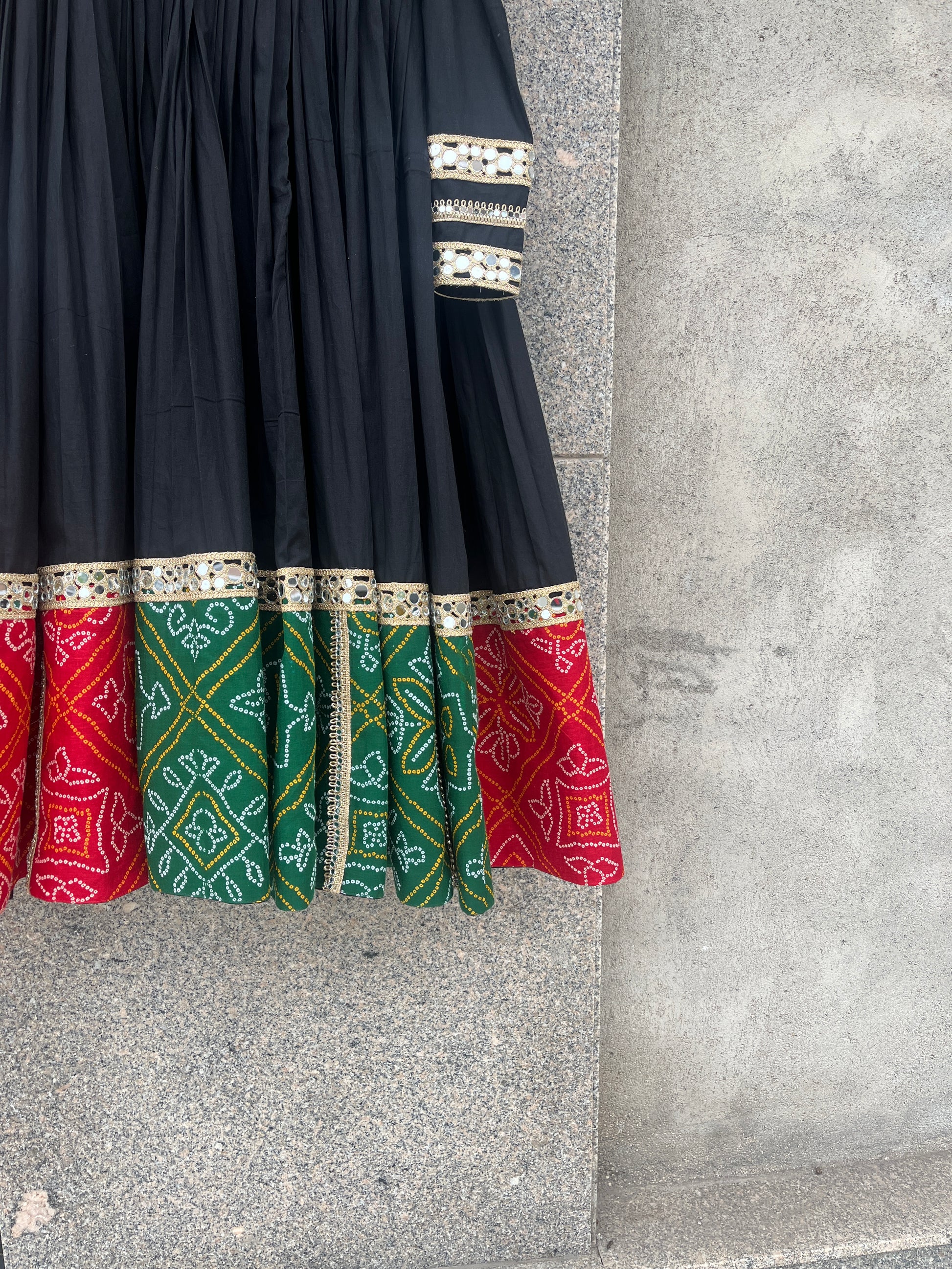 BLACK COLOR FULL GAIR INDIAN WEDDING GOWN - handmadeaholicmishka