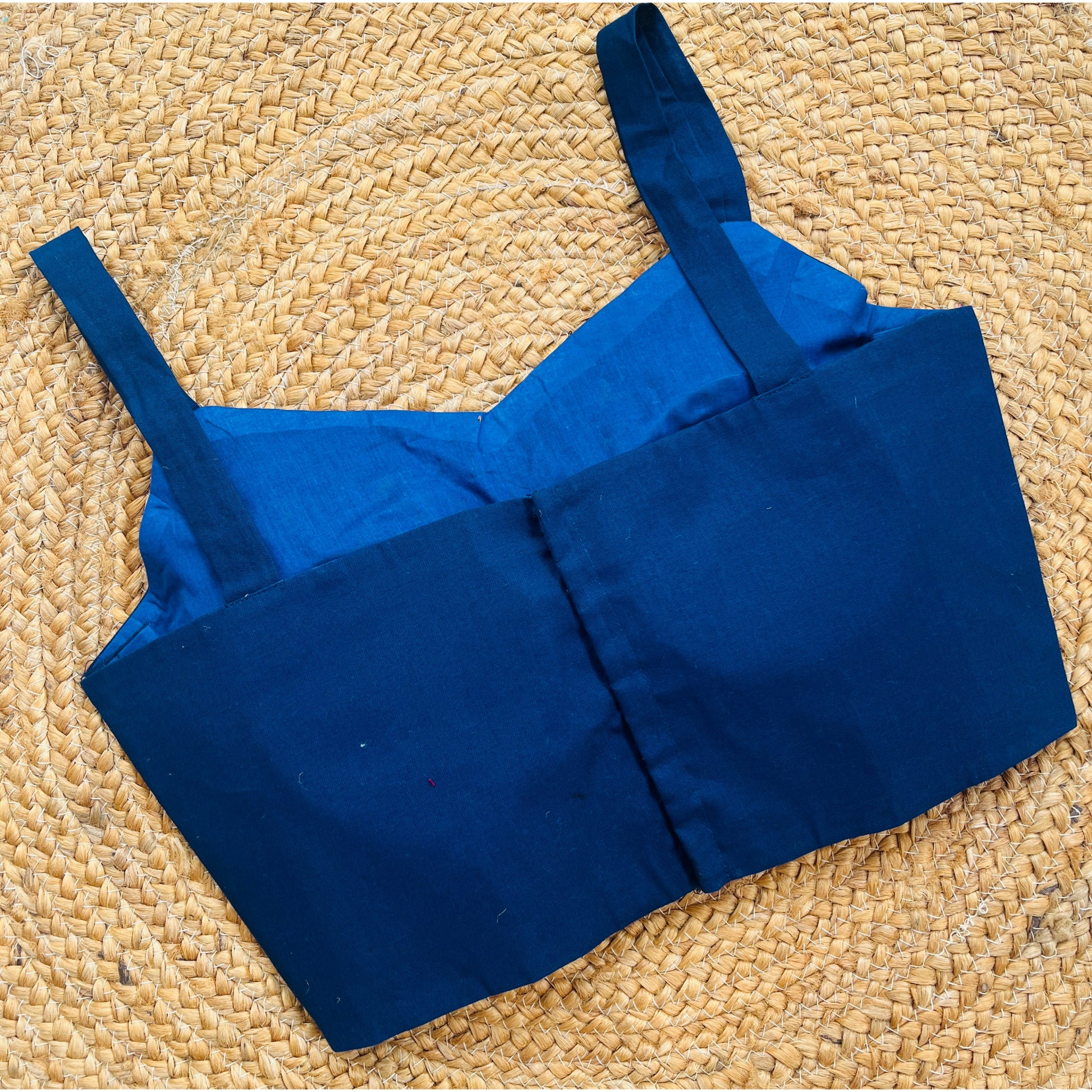 PEACOCK MIRROR SPAGHETTI BLOUSE HANDMADEAHOLIC BY MISHKA