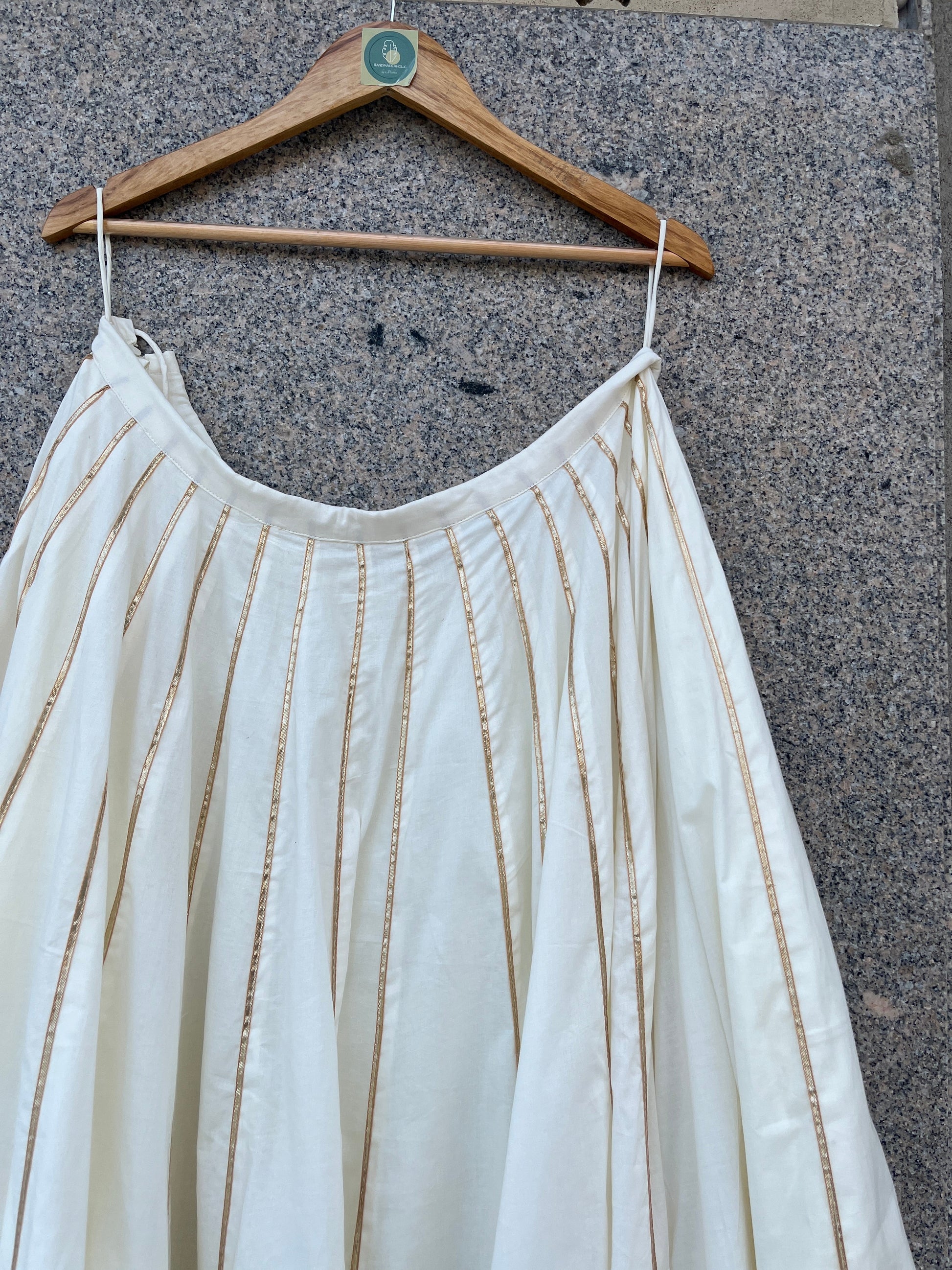 WHITE KALI LACE SKIRT HANDMADEAHOLIC BY MISHKA
