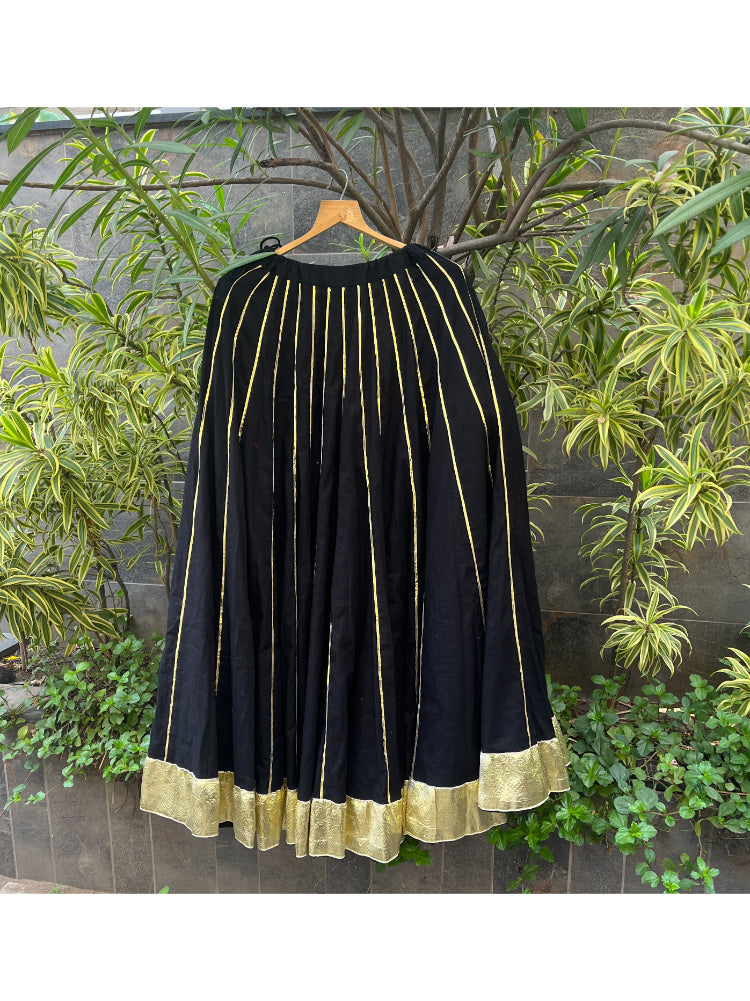 BLACK KALI GOTTA LACE SKIRT HANDMADEAHOLIC BY MISHKA