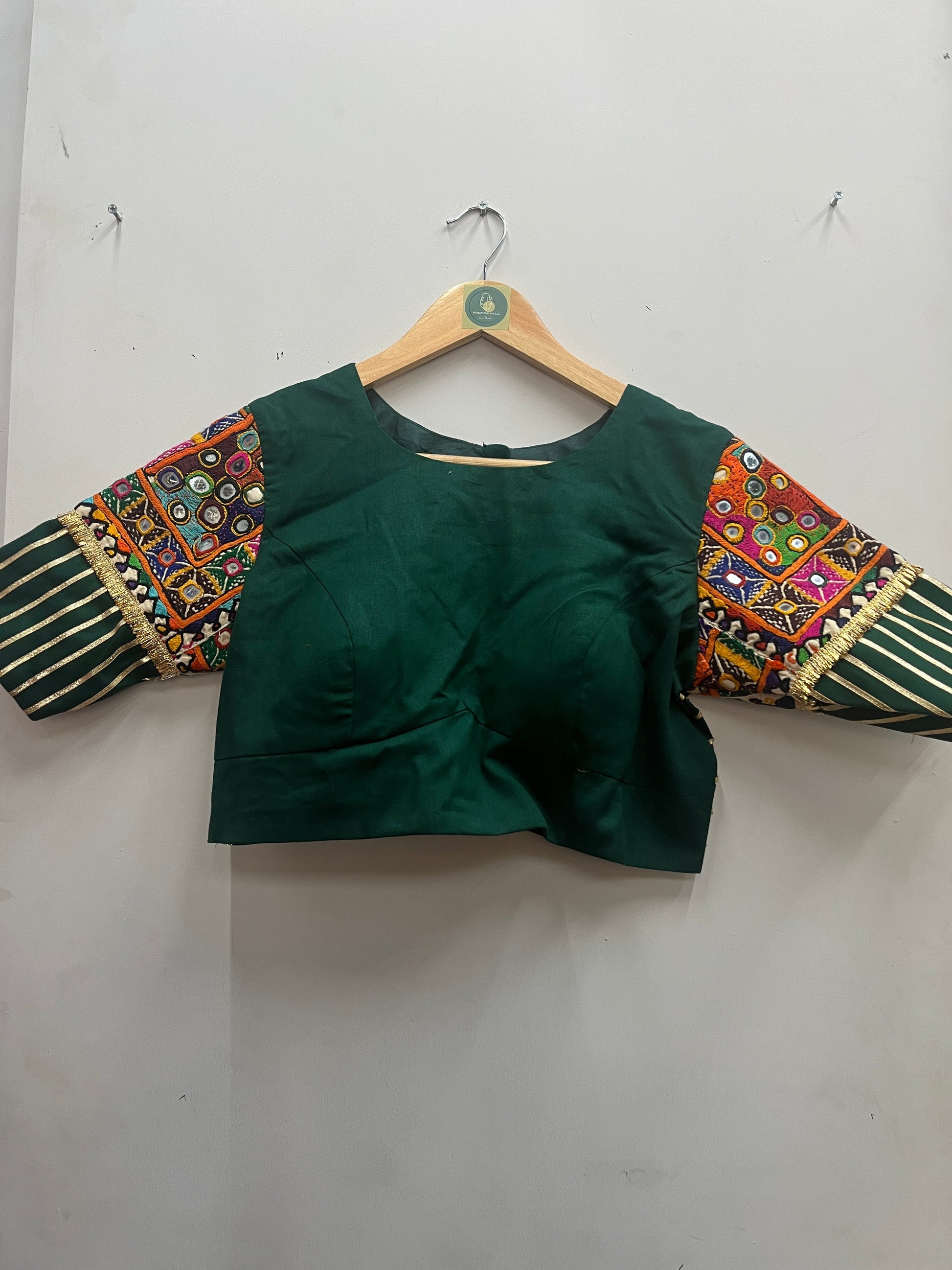 MEERAVATI BANJARA BLOUSE HANDMADEAHOLIC BY MISHKA