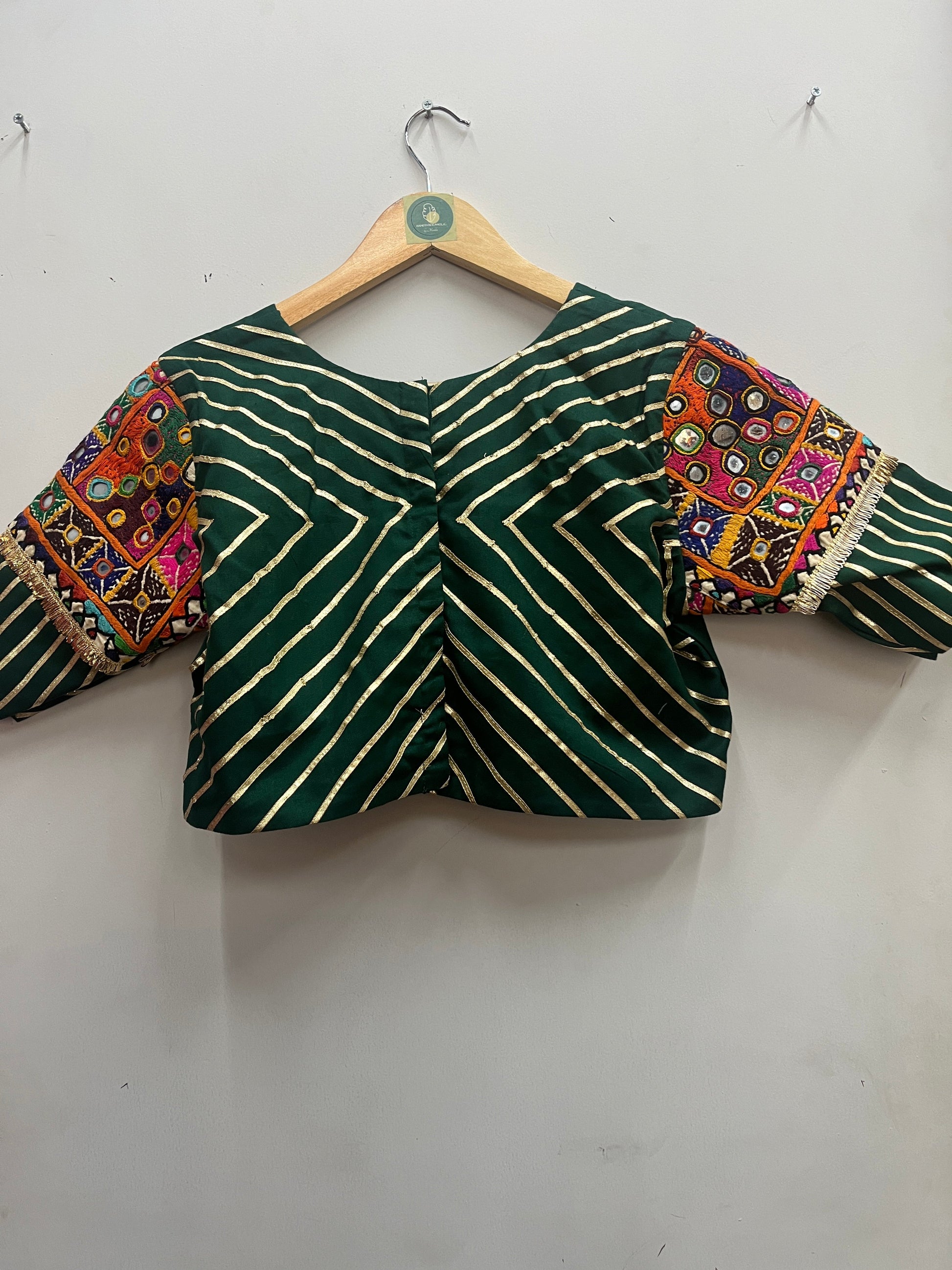 MEERAVATI BANJARA BLOUSE HANDMADEAHOLIC BY MISHKA
