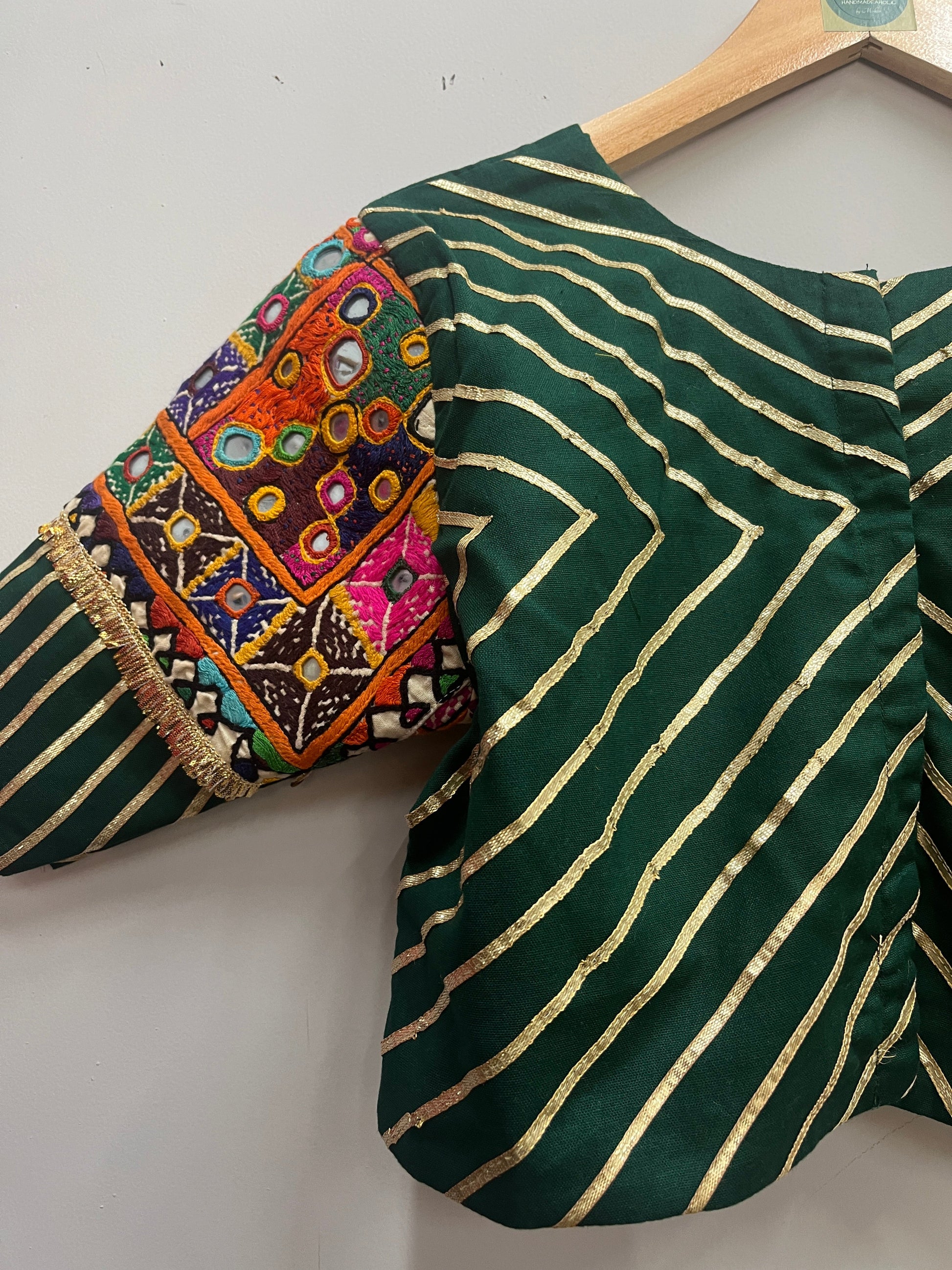 MEERAVATI BANJARA BLOUSE HANDMADEAHOLIC BY MISHKA