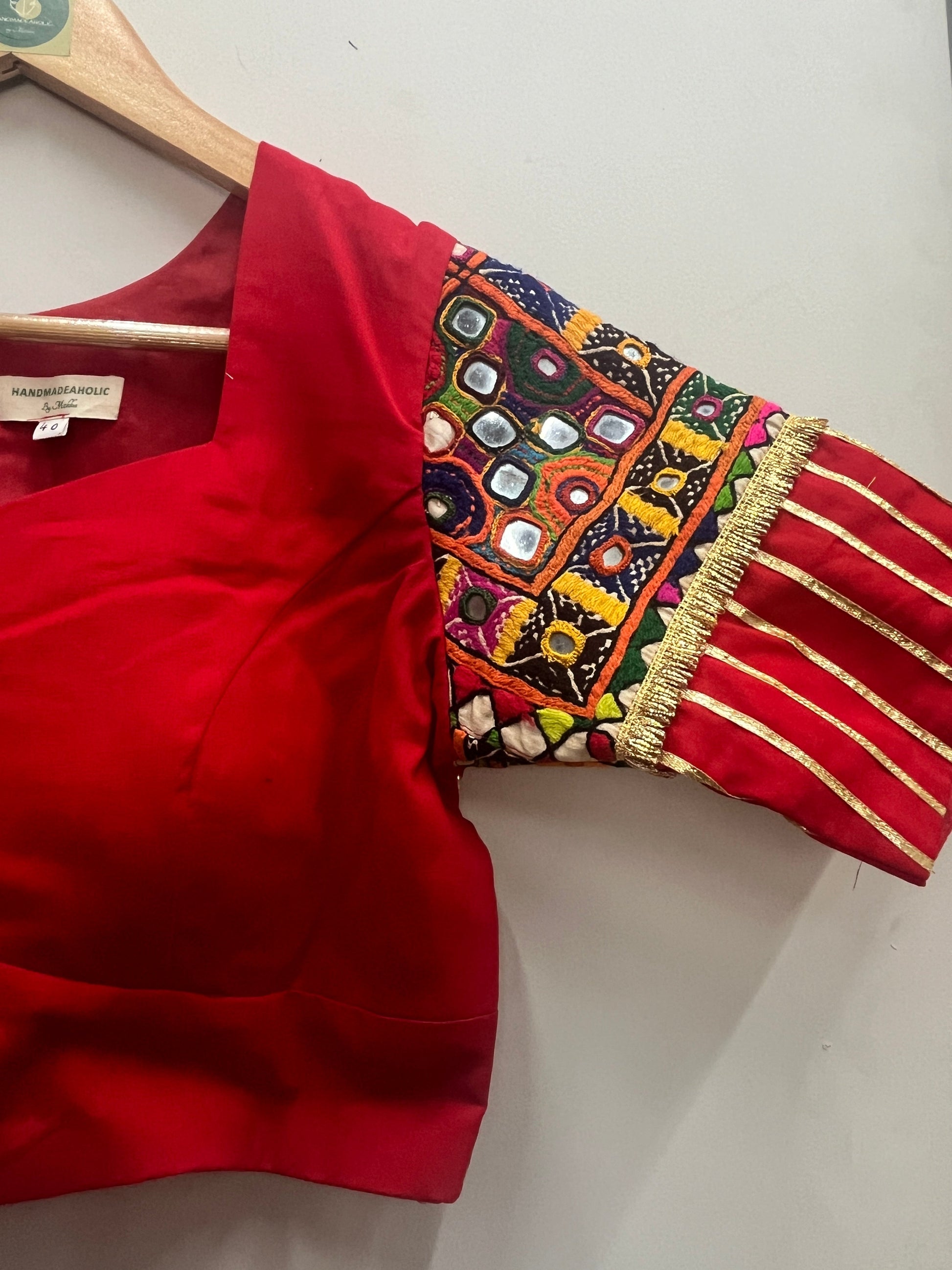 KASHIMEERA BANJARA BLOUSE HANDMADEAHOLIC BY MISHKA