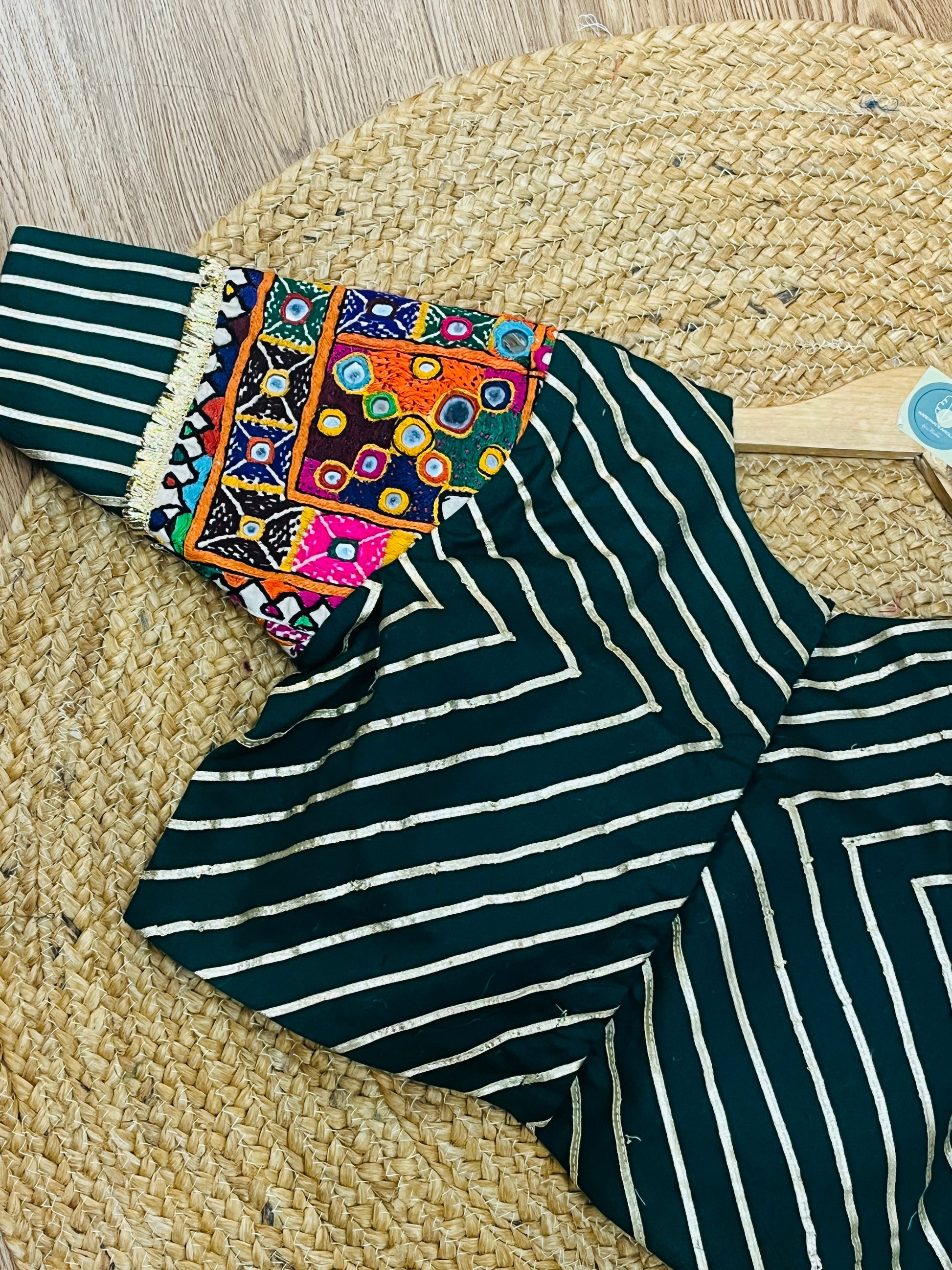 MEERAVATI BANJARA BLOUSE HANDMADEAHOLIC BY MISHKA