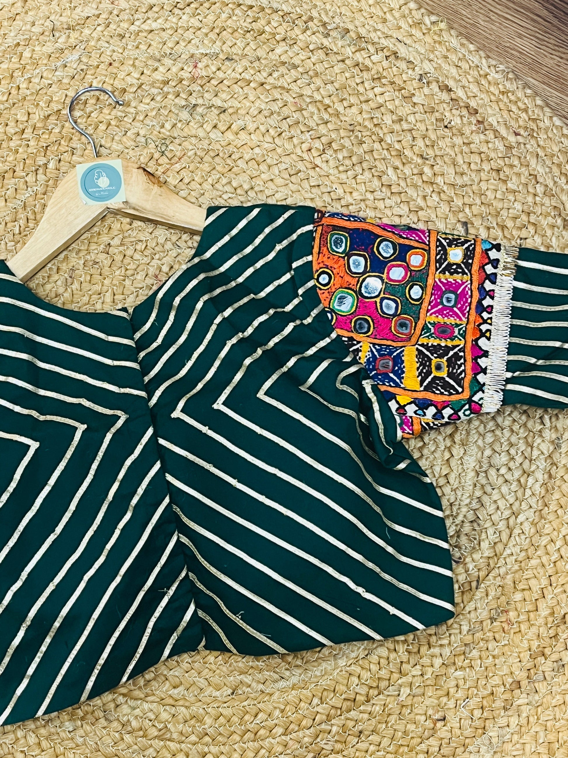 MEERAVATI BANJARA BLOUSE HANDMADEAHOLIC BY MISHKA