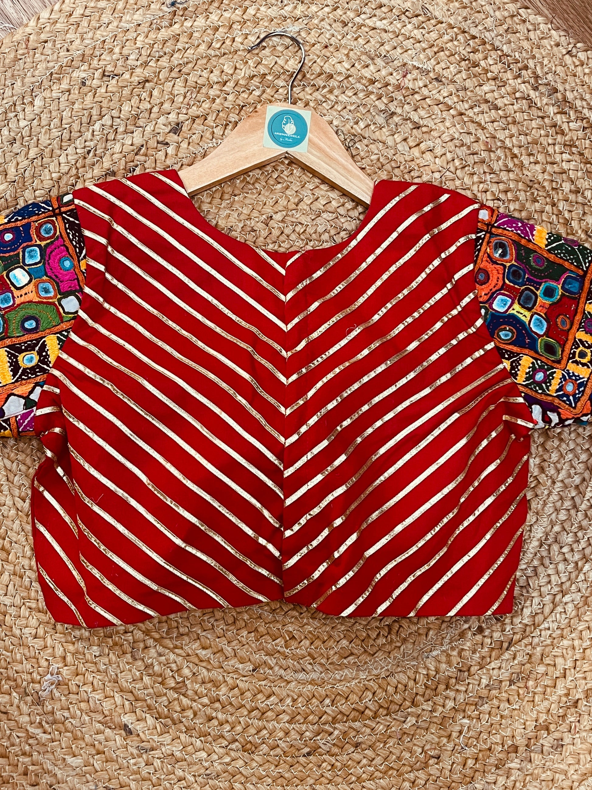 KASHIMEERA BANJARA BLOUSE HANDMADEAHOLIC BY MISHKA