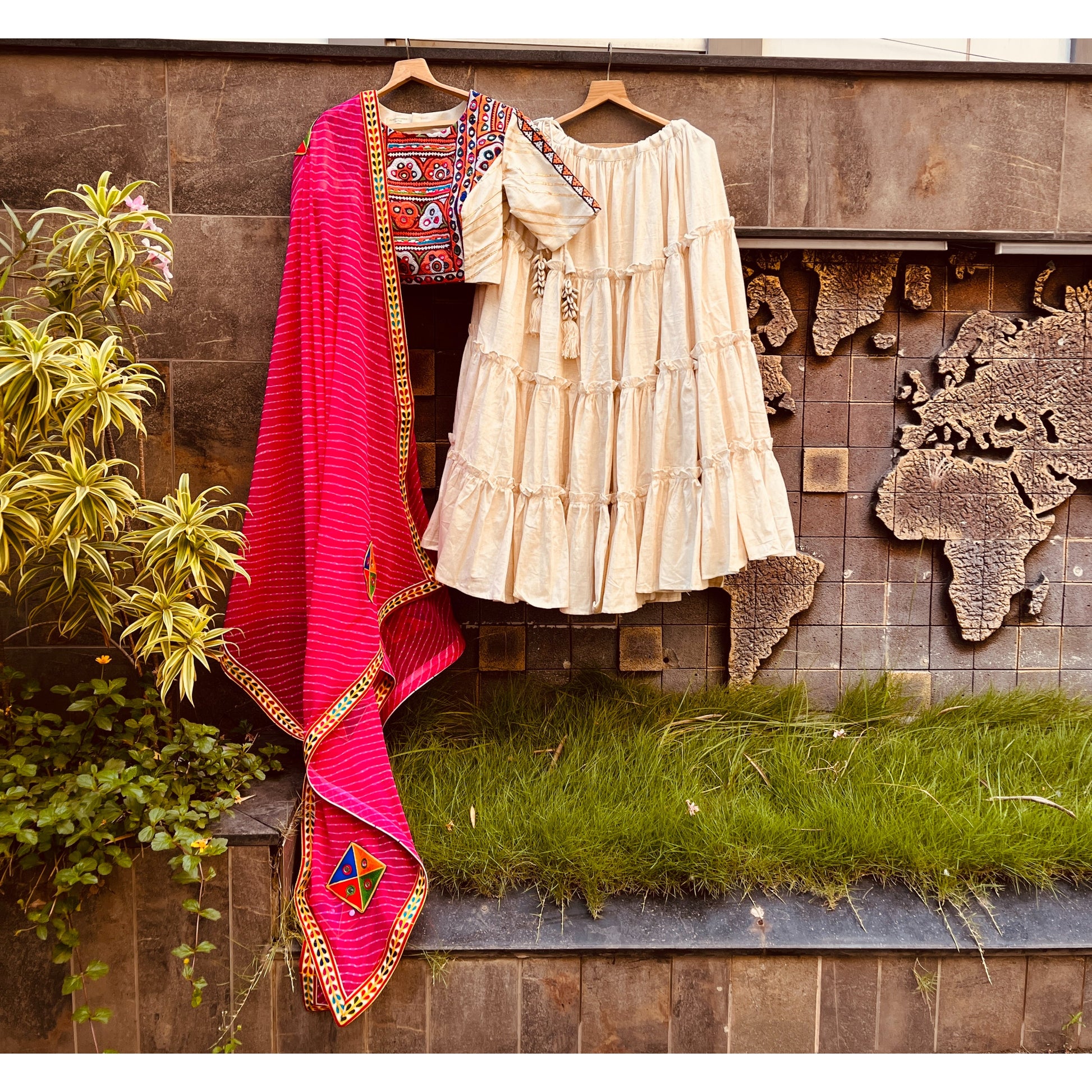 NAVDURGA CHOLI HANDMADEAHOLIC BY MISHKA