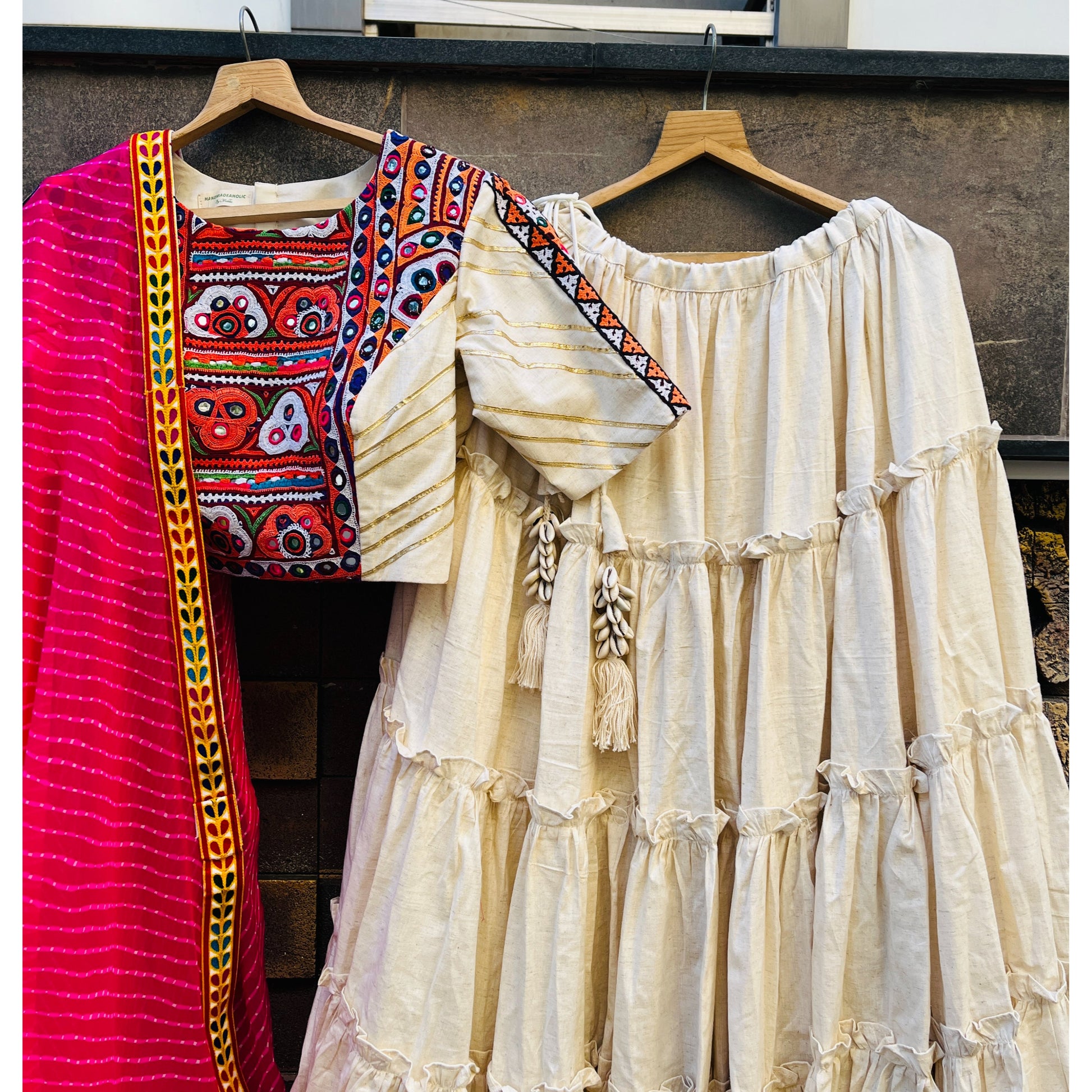 NAVDURGA CHOLI HANDMADEAHOLIC BY MISHKA