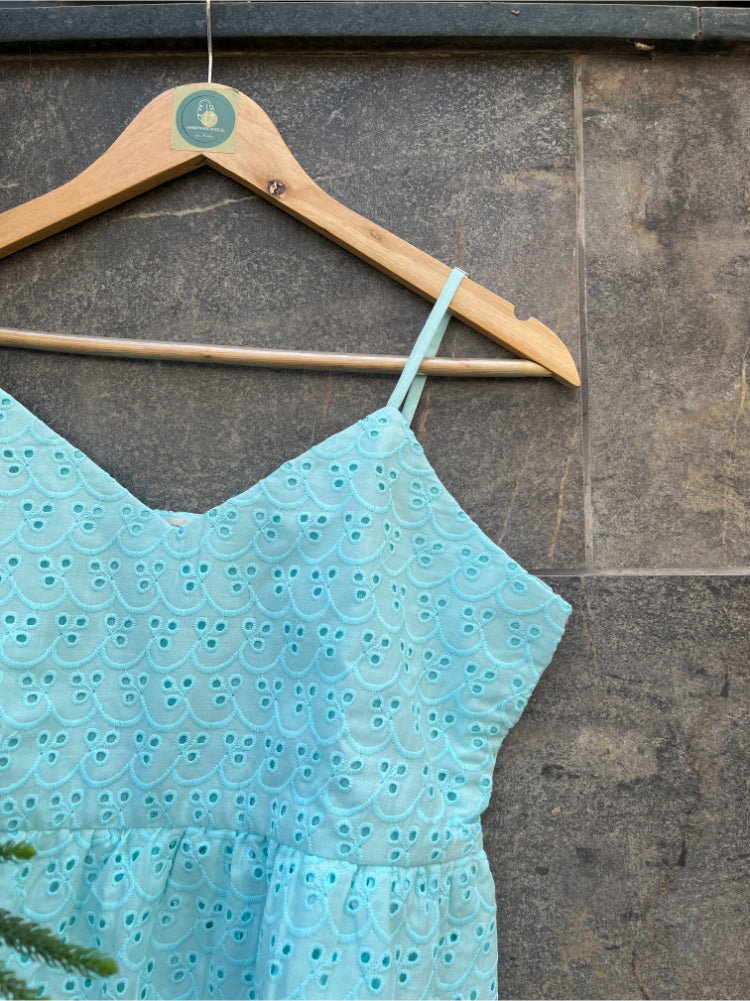 LIGTH BLUE CAMI TOP HANDMADEAHOLIC BY MISHKA