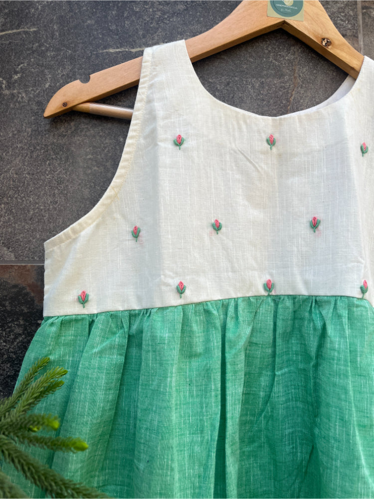 LIGTH GREEN STRIPE KURTIES HANDMADEAHOLIC BY MISHKA