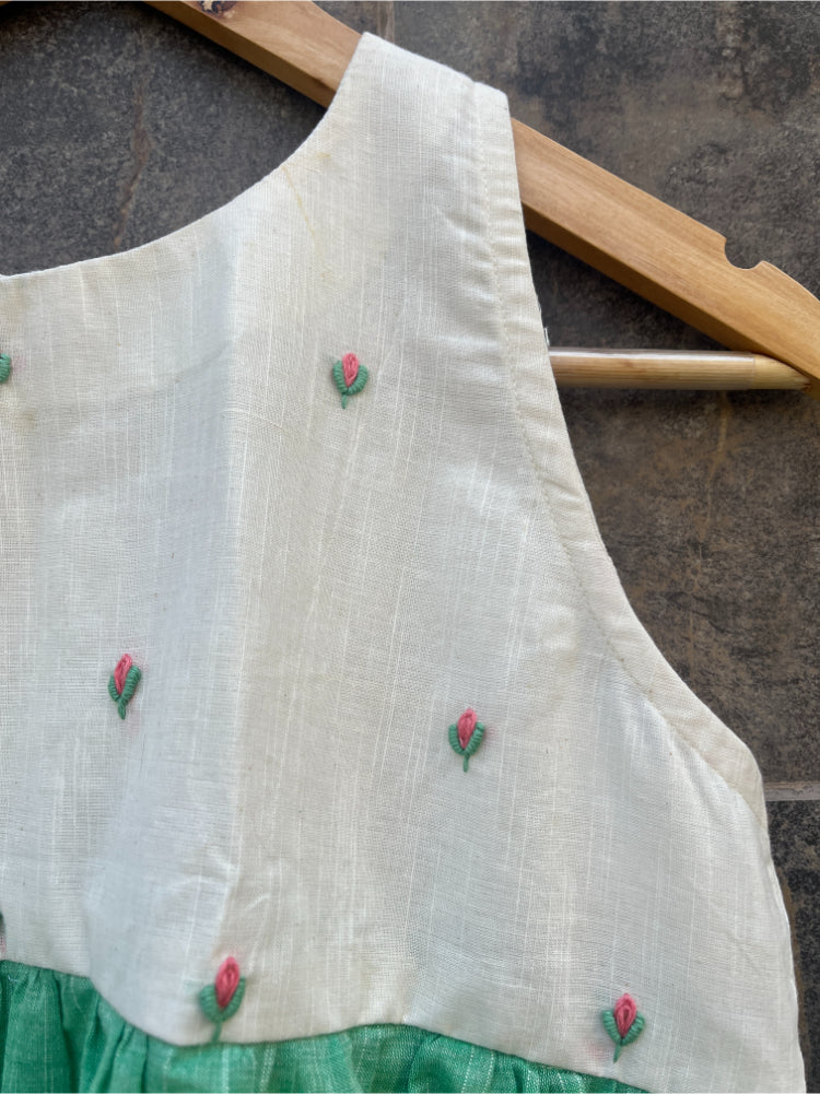 LIGTH GREEN STRIPE KURTIES HANDMADEAHOLIC BY MISHKA