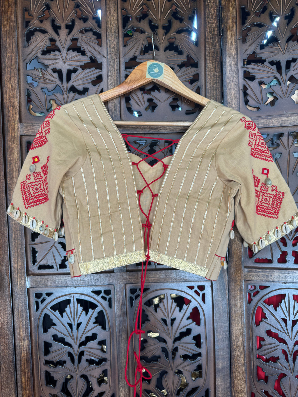 SKIN BAVADIYA BLOUSE HANDMADEAHOLIC BY MISHKA