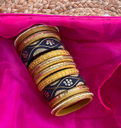 KAHINI BANGLE SET HANDMADEAHOLIC BY MISHKA