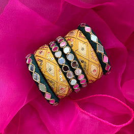 HEER BANGLE SET HANDMADEAHOLIC BY MISHKA