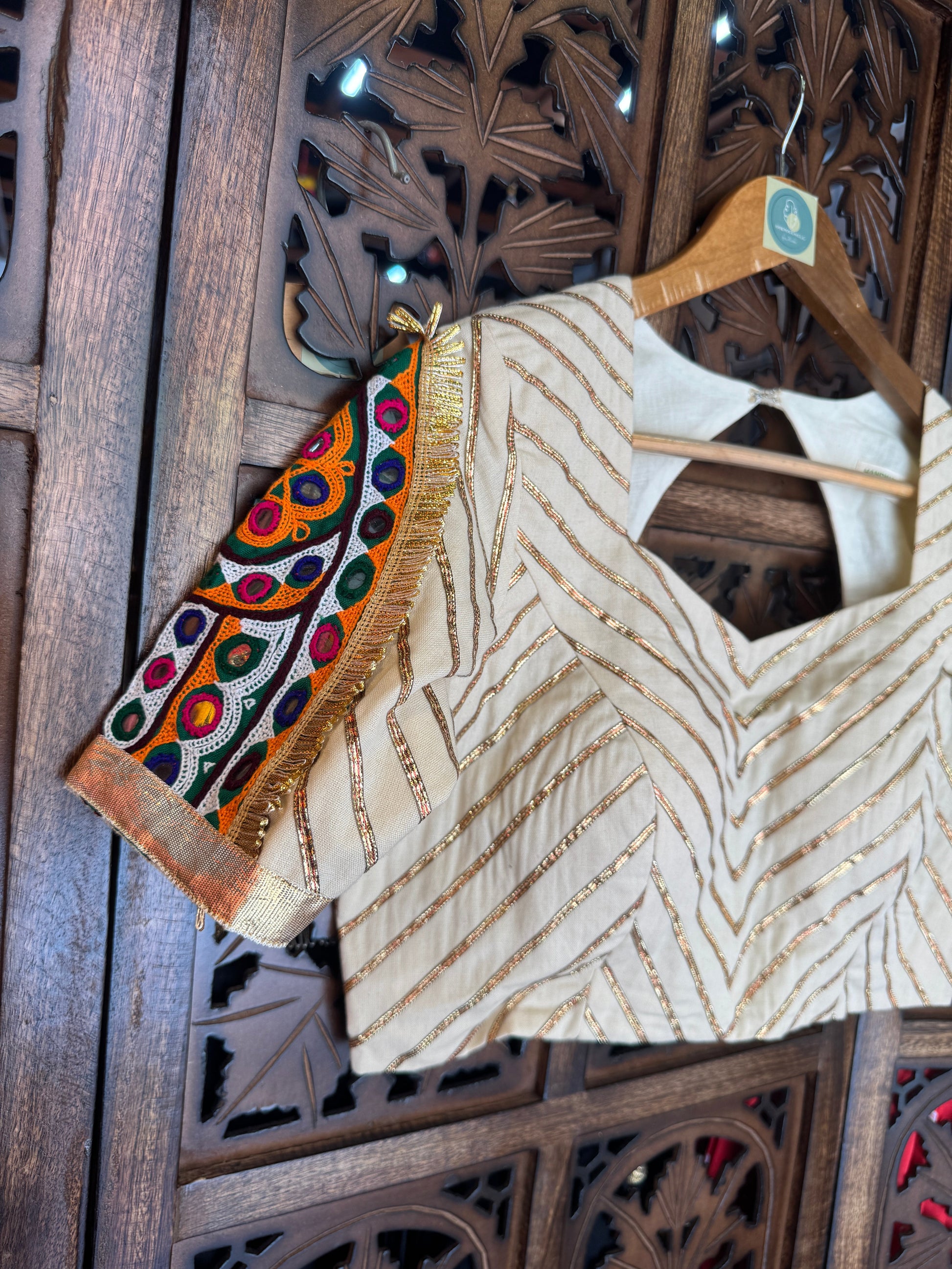 RUKMANI BLOUSE HANDMADEAHOLIC BY MISHKA