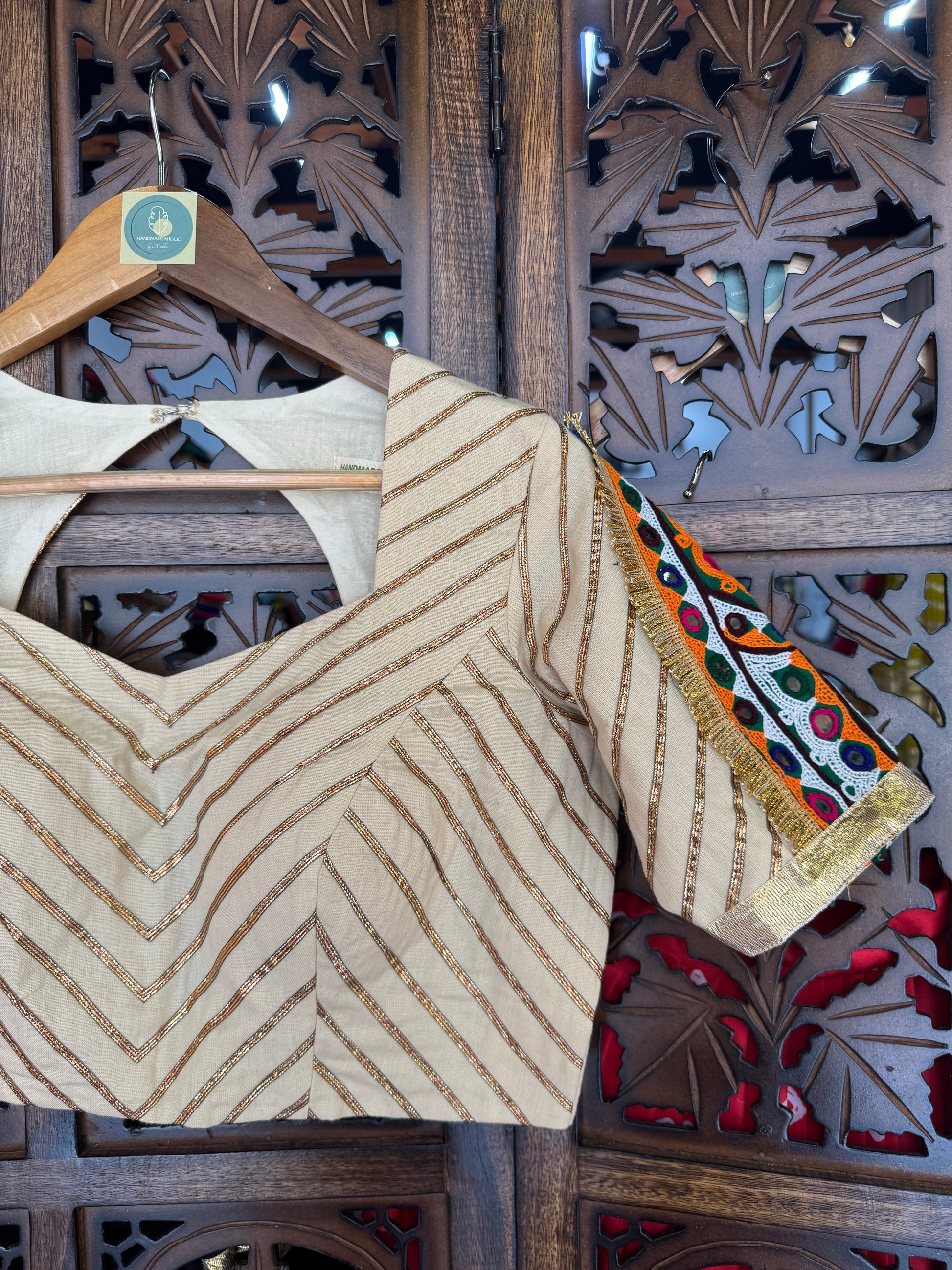 RUKMANI BLOUSE HANDMADEAHOLIC BY MISHKA