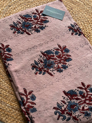 HAKOBA HANDBLOCK AJRAKH COTTON FABRIC