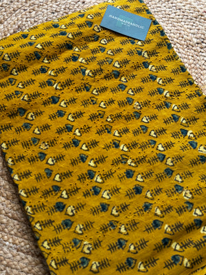 HAKOBA HANDBLOCK AJRAKH COTTON FABRIC