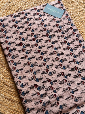 HAKOBA HANDBLOCK AJRAKH COTTON FABRIC
