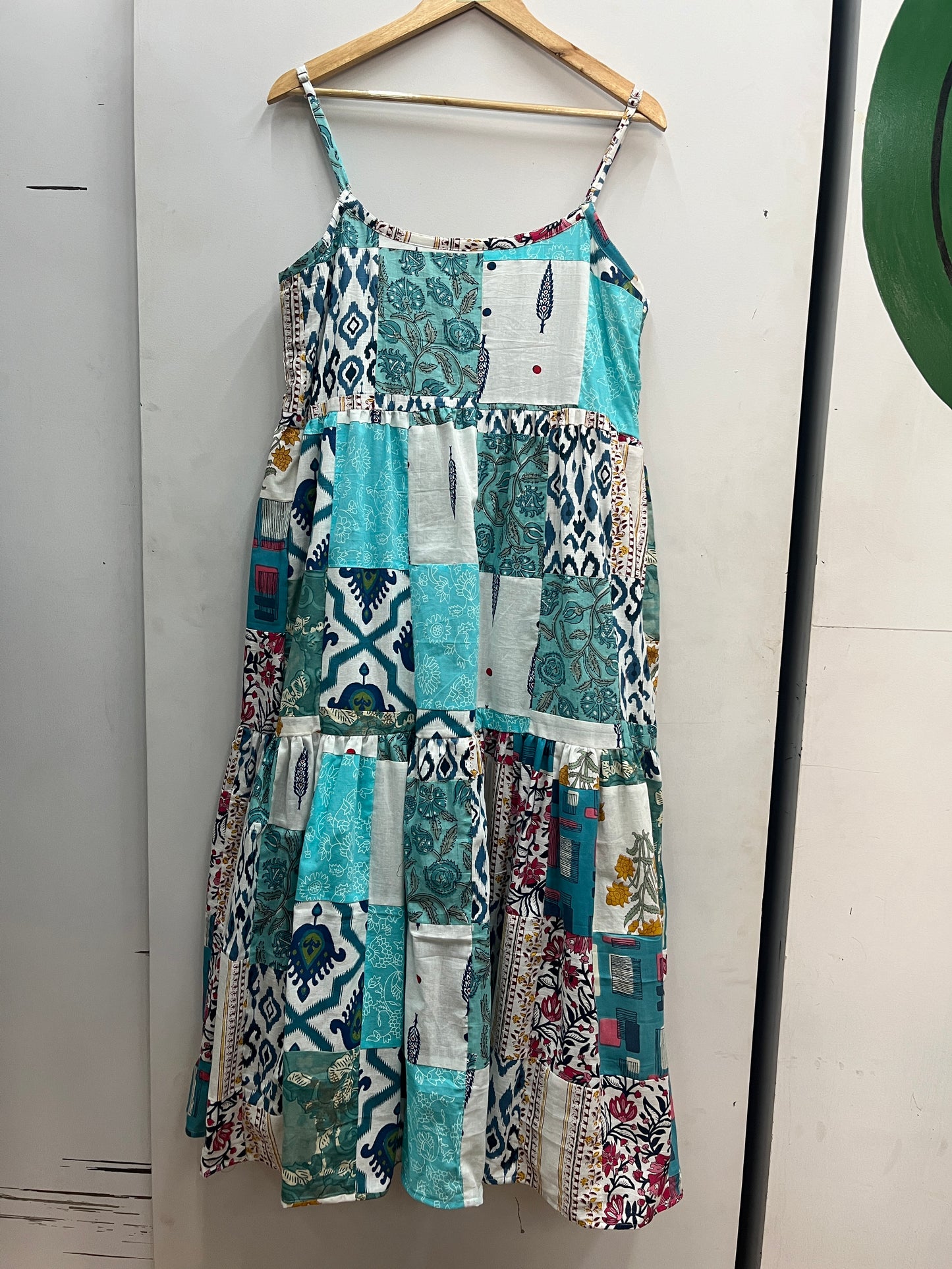 PATCH BLUE DRESS HANDMADEAHOLIC BY MISHKA