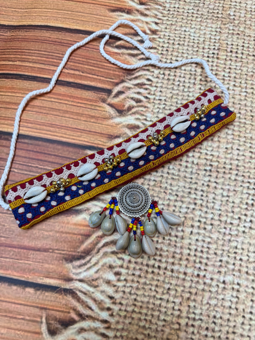 GAMTHI BOHO NECKPIECE HANDMADEAHOLIC BY MISHKA