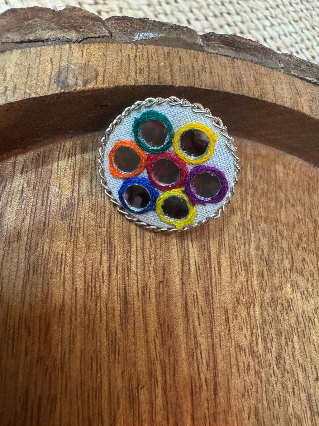 OFF WHITE MULTI MIRROR RING HANDMADEAHOLIC BY MISHKA