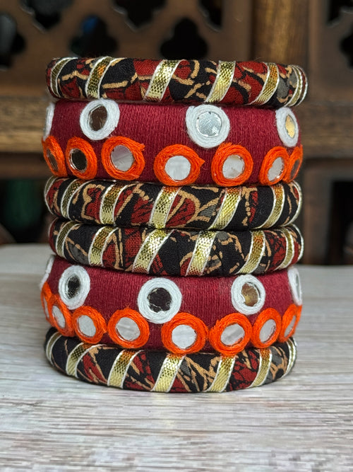 AJARAKH BLACK BANGLE