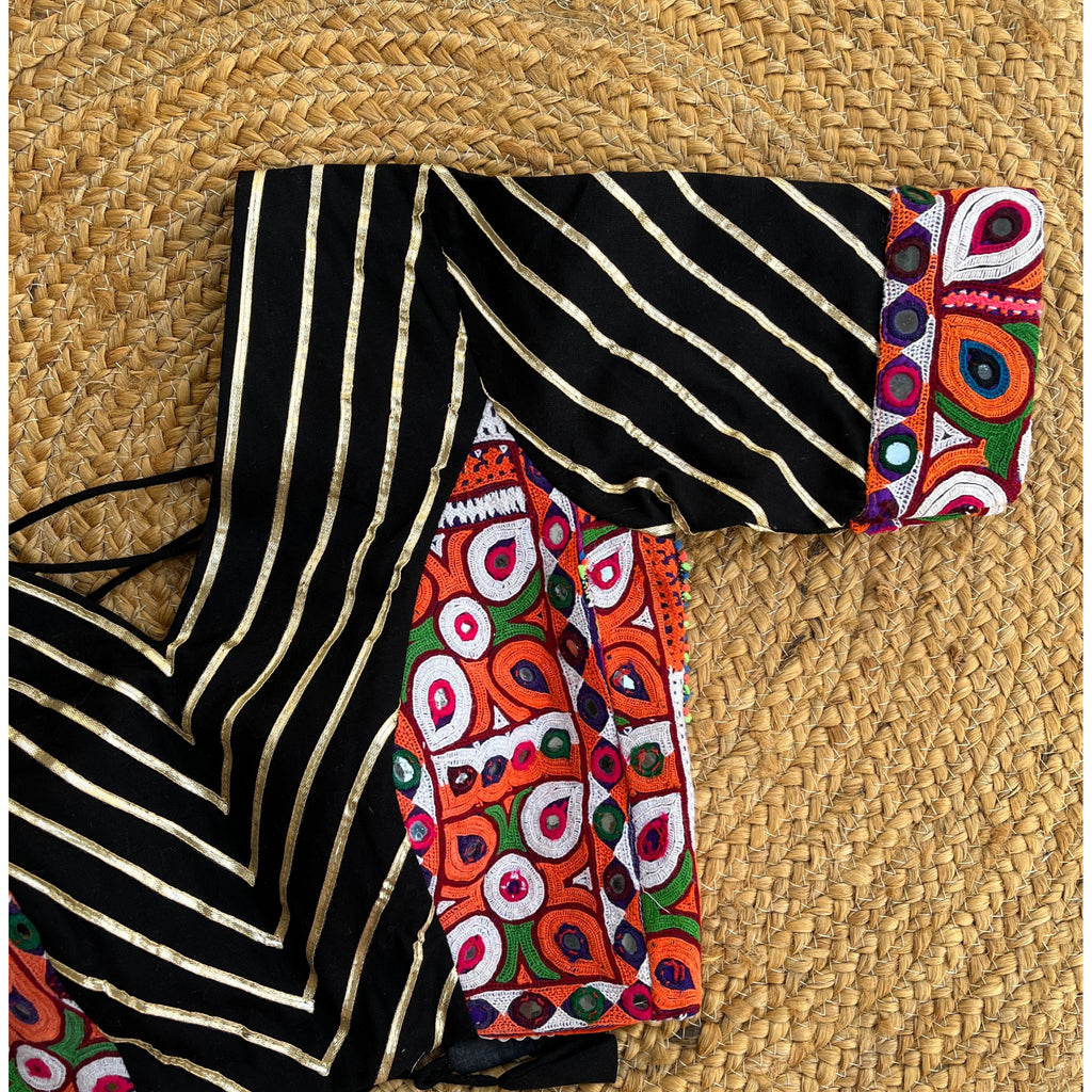 BLACK BANJARA BLOUSE HANDMADEAHOLIC BY MISHKA