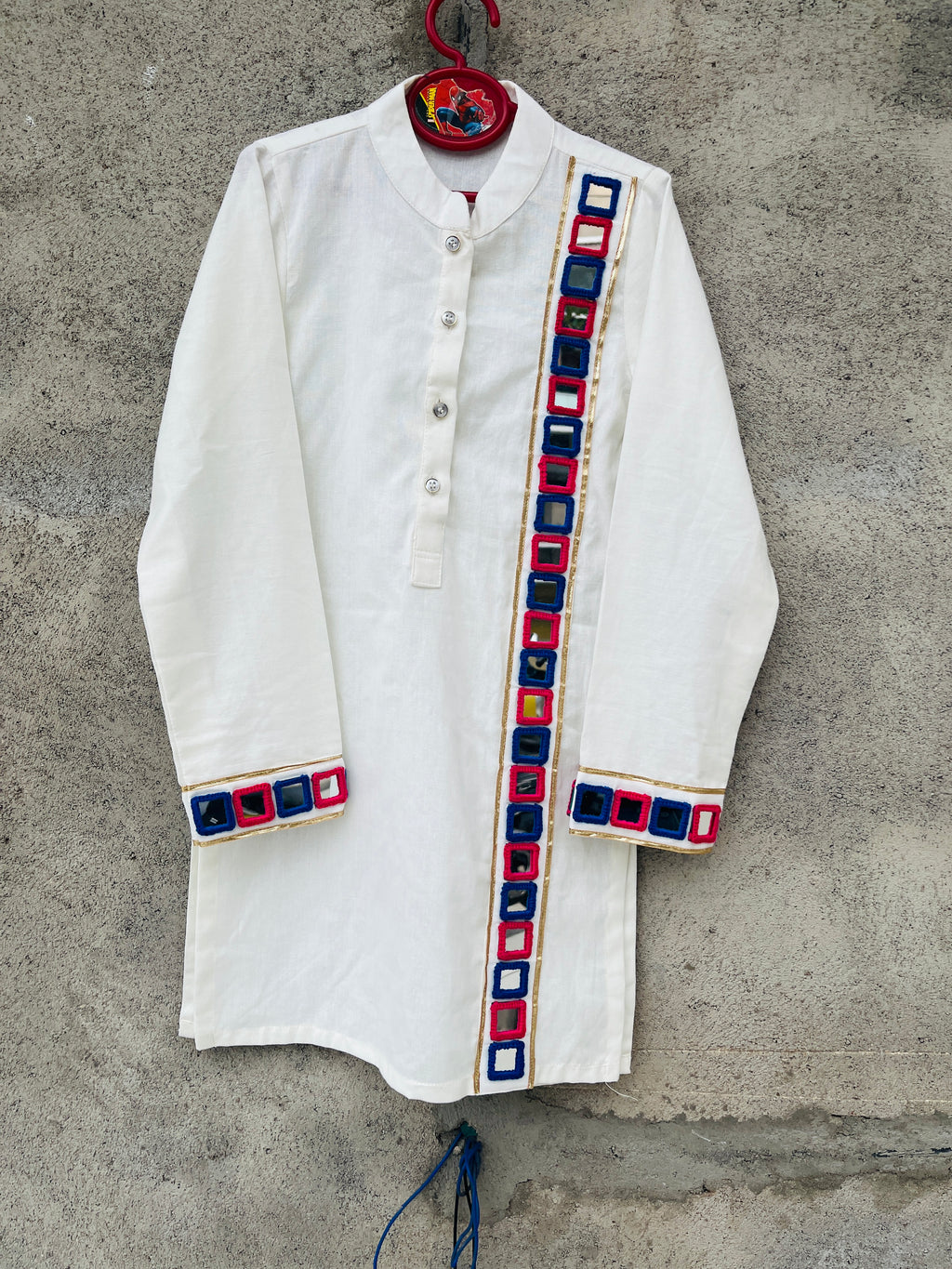 OFF WHITE BANJARA BOYS KURTA - handmadeaholicmishka