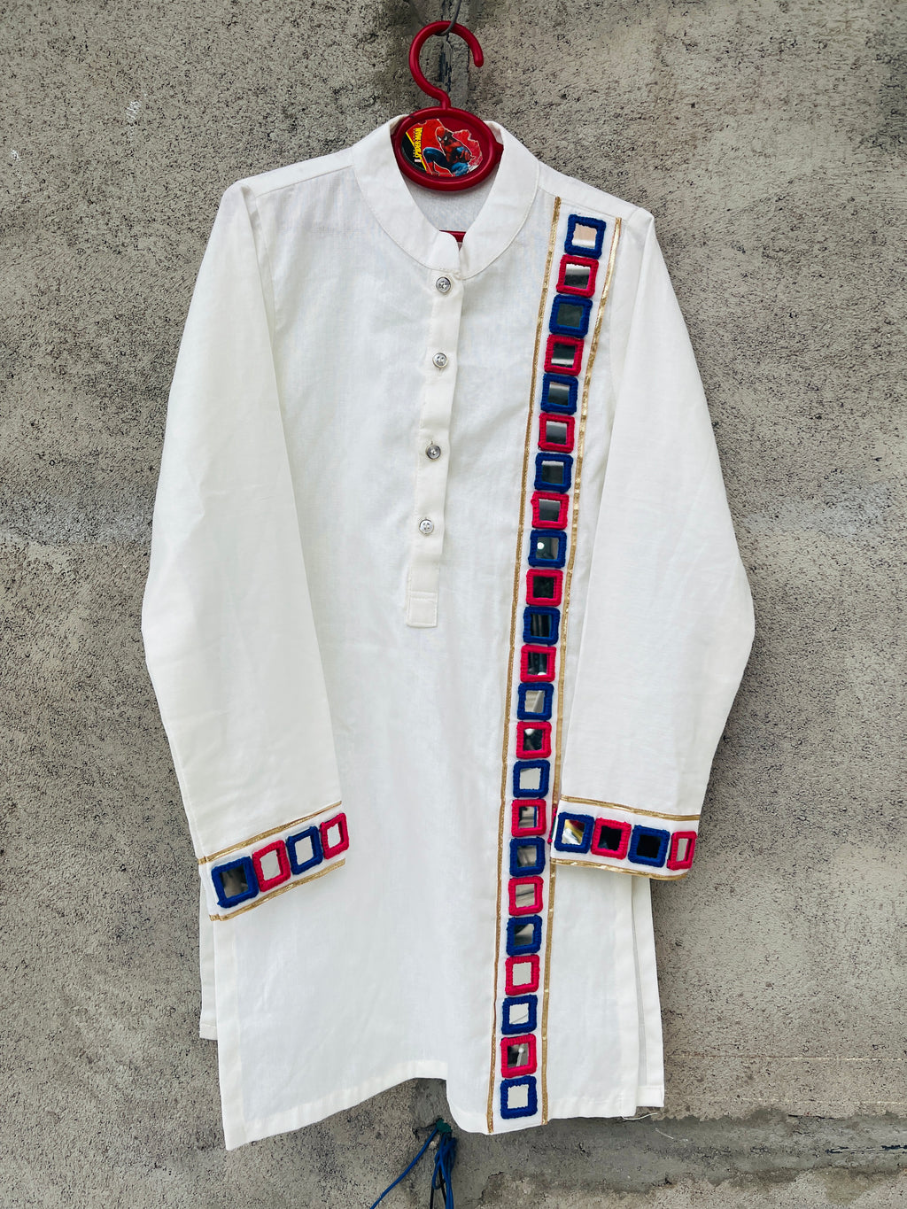 OFF WHITE BANJARA BOYS KURTA - handmadeaholicmishka