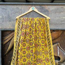 MUSTARD HANDCRAFTED AJARKH DUPATTA HANDMADEAHOLIC BY MISHKA