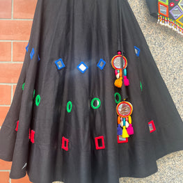 BLACK AND BLACK KIDS CHOLI - handmadeaholicmishka