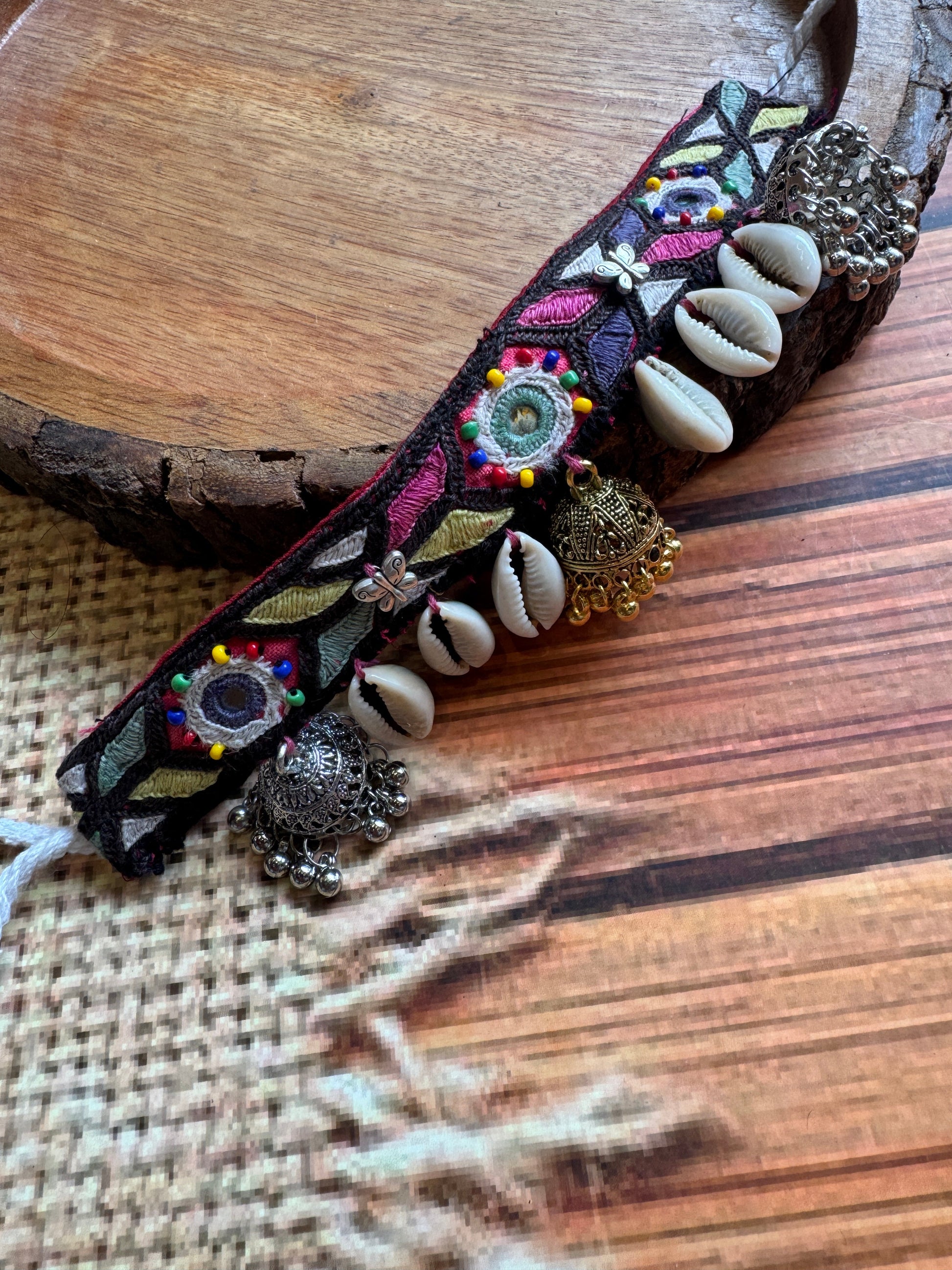 GAMTHI BOHO NECKPIECE - 1 HANDMADEAHOLIC BY MISHKA