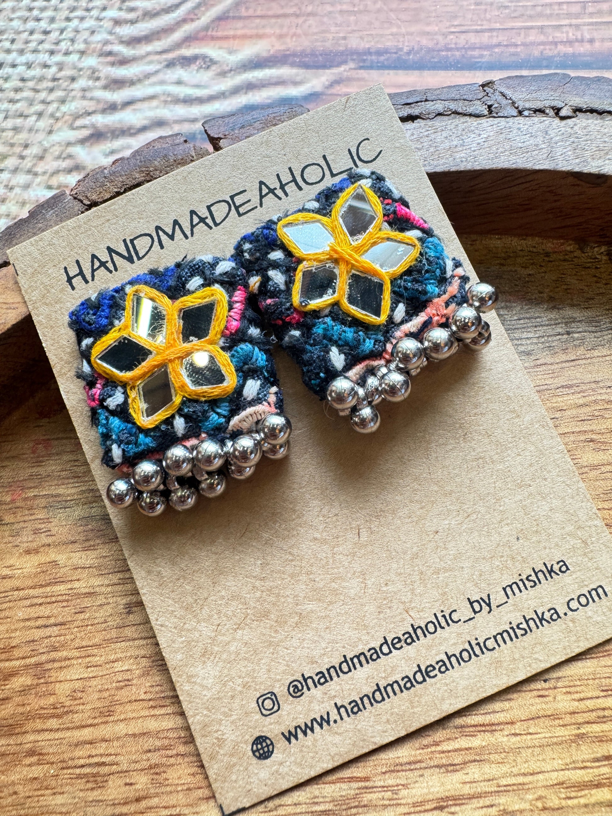 BOHO EARRINGS - 1 HANDMADEAHOLIC BY MISHKA