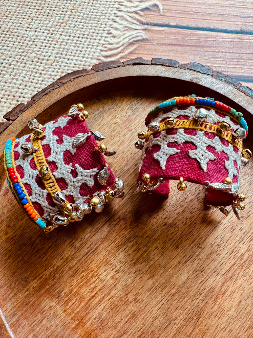 BANJARA HAND CUFFS - 6 HANDMADEAHOLIC BY MISHKA