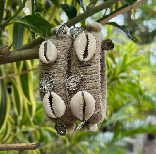 KATHI COWRIE  COIN BANGLE HANDMADEAHOLIC BY MISHKA