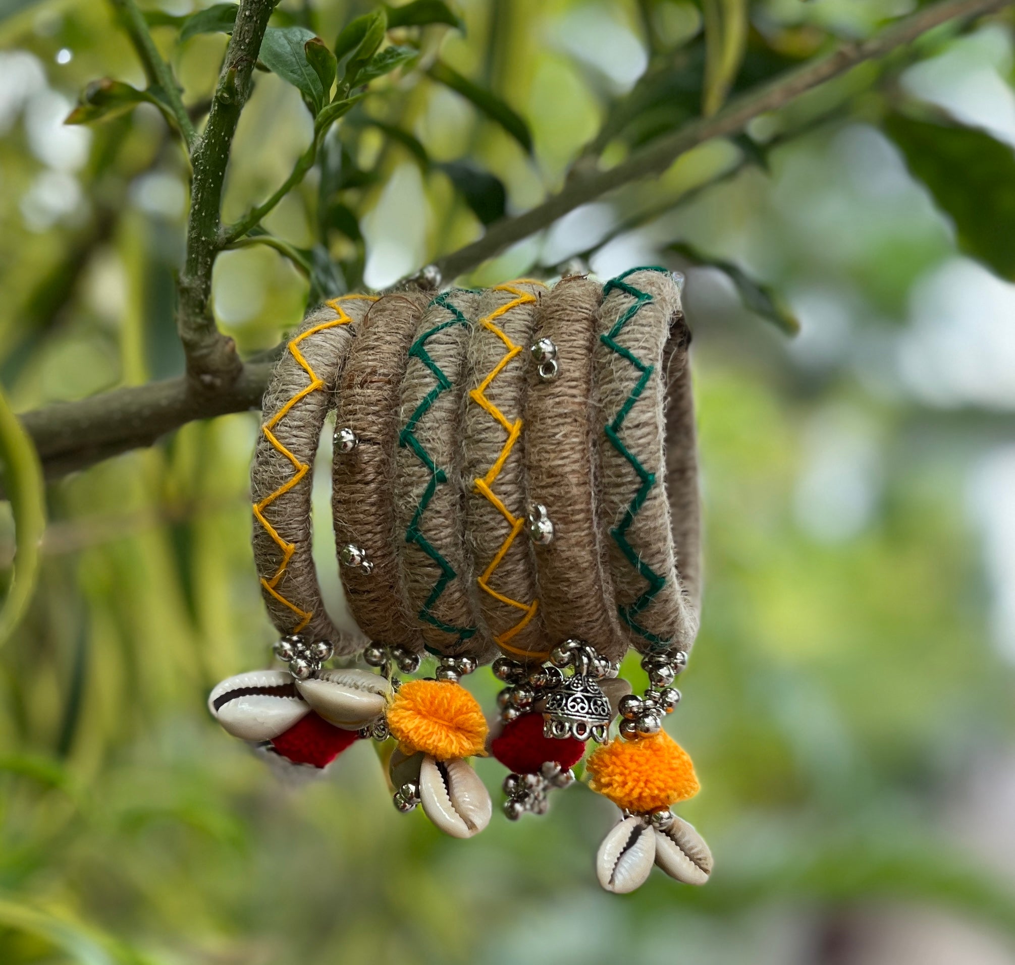 MULTI KATHI  BANGLE HANDMADEAHOLIC BY MISHKA