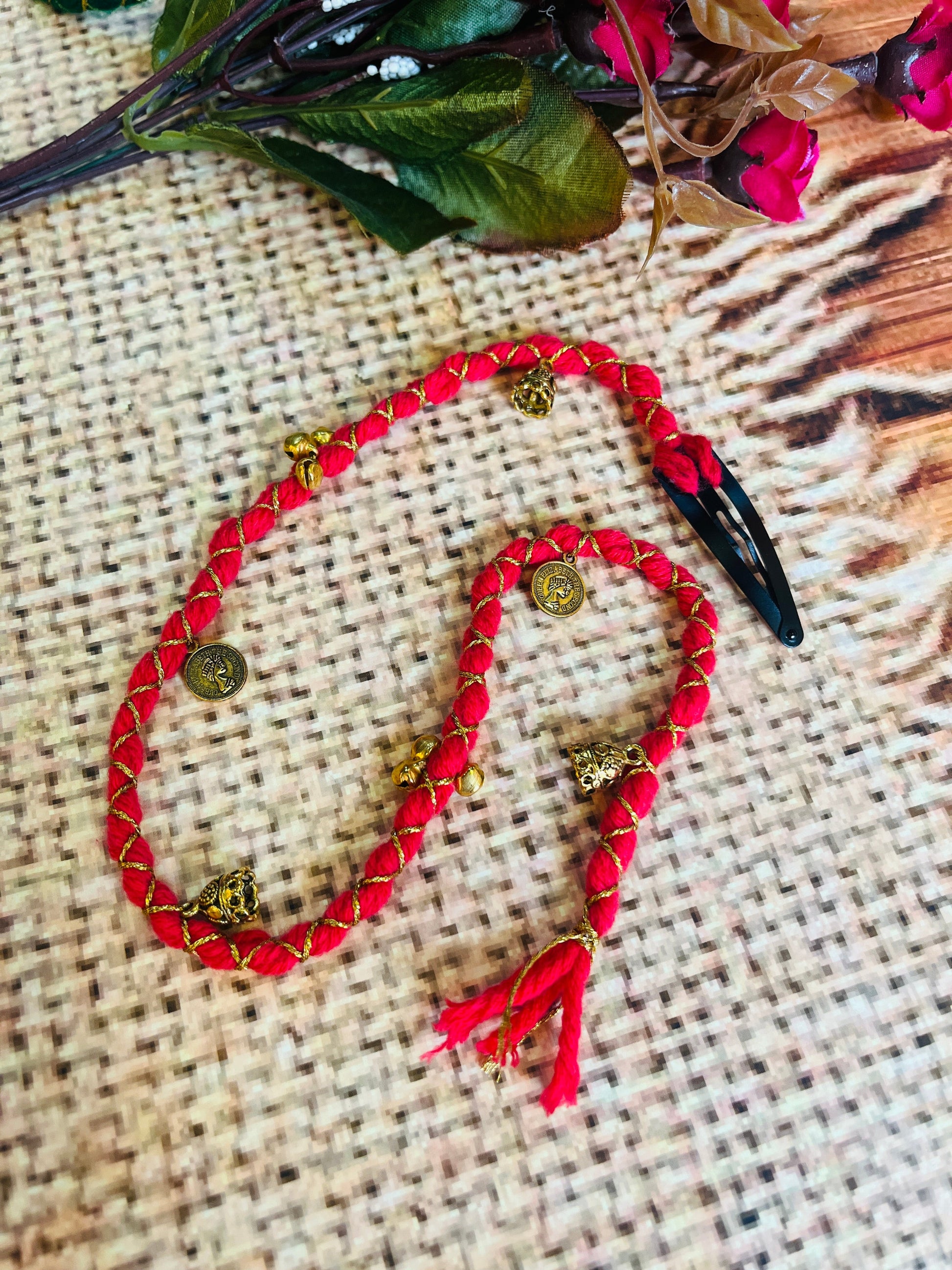 SINGLE RED HAIR PARANADI HANDMADEAHOLIC BY MISHKA