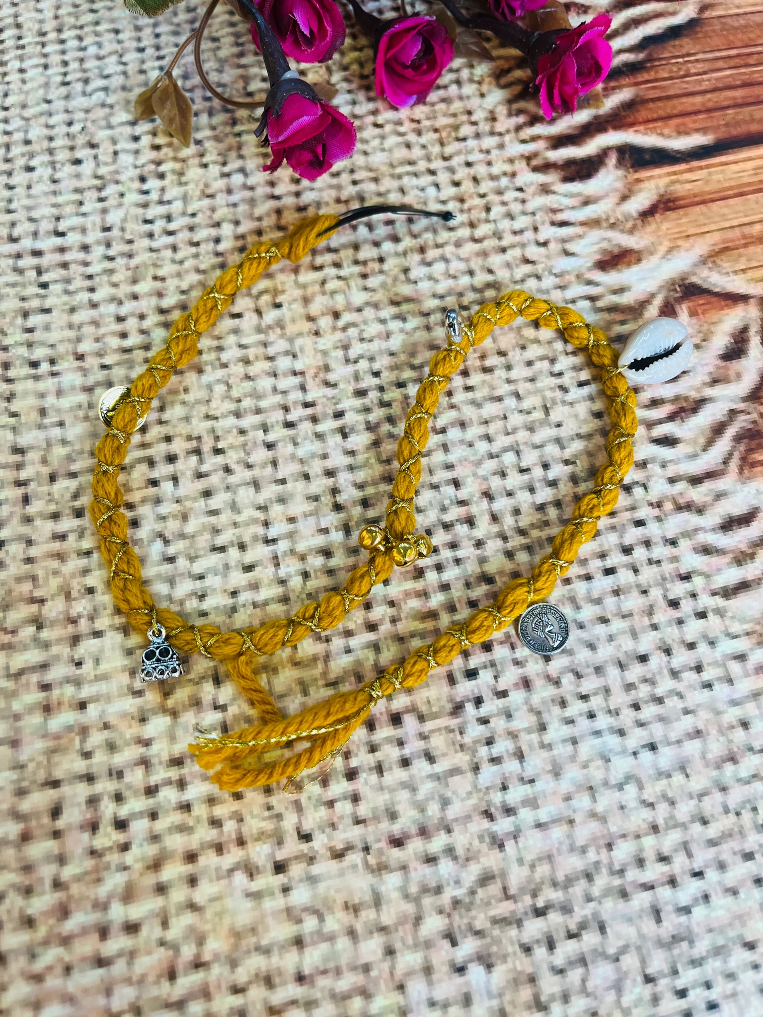 YELLOW SINGL  HAIR PARANADI - handmadeaholicmishka