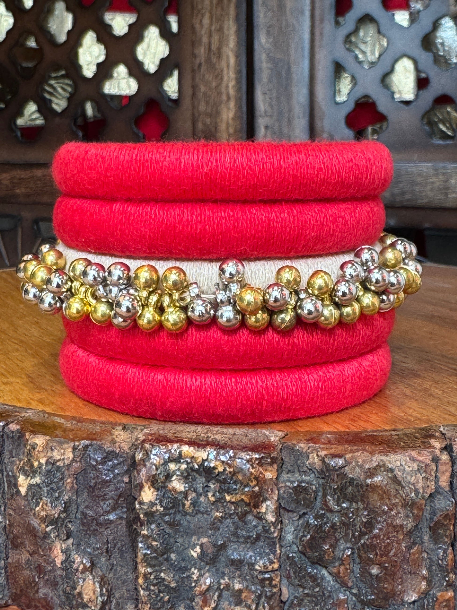 LAL BANGLES HANDMADEAHOLIC BY MISHKA