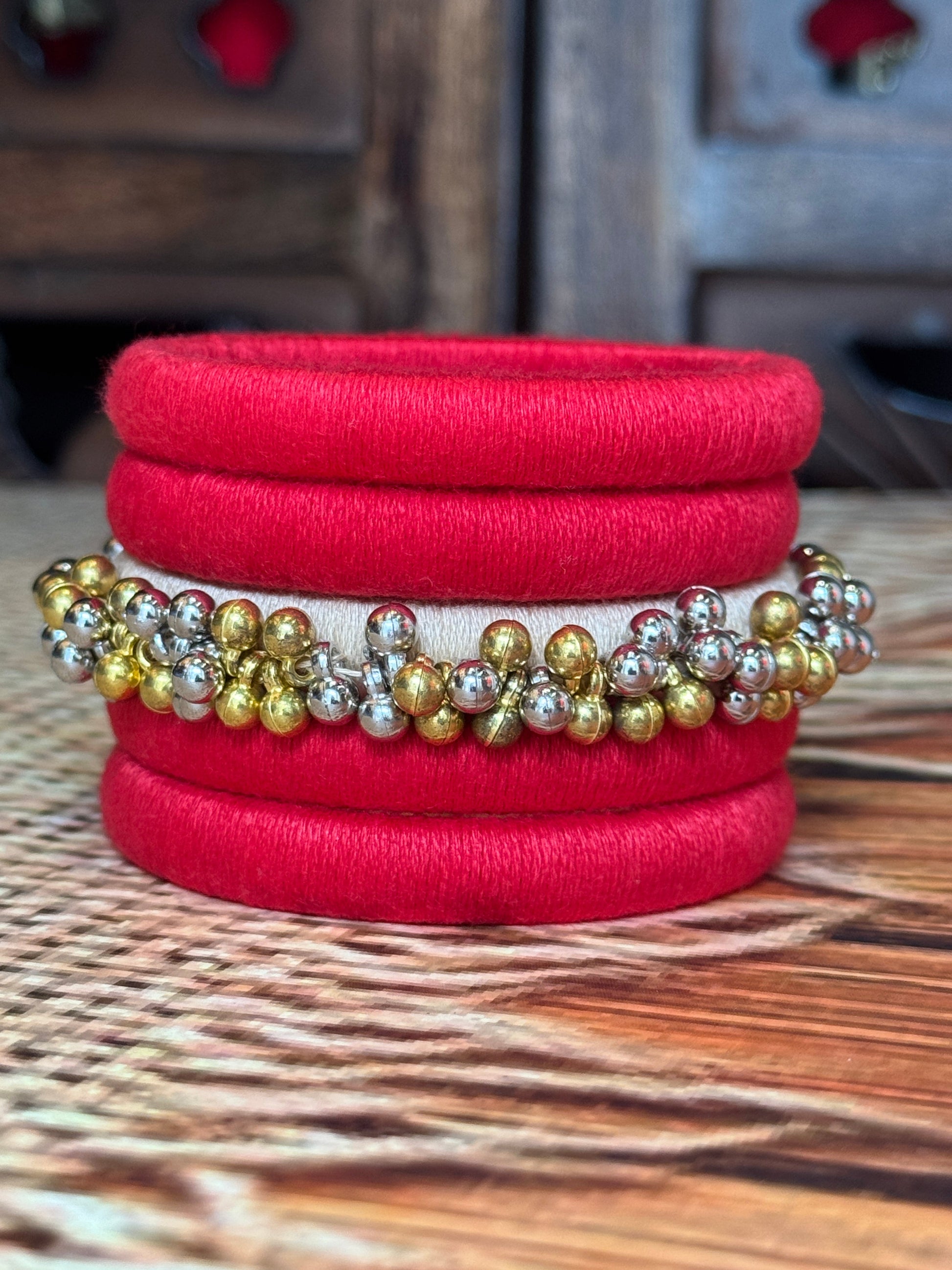 LAL BANGLES HANDMADEAHOLIC BY MISHKA