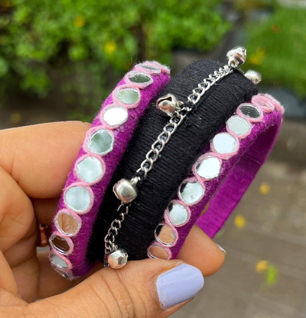 MULTI CHAIN BANGLE HANDMADEAHOLIC BY MISHKA