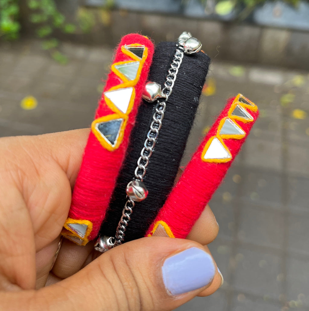 MULTI CHAIN BANGLE HANDMADEAHOLIC BY MISHKA