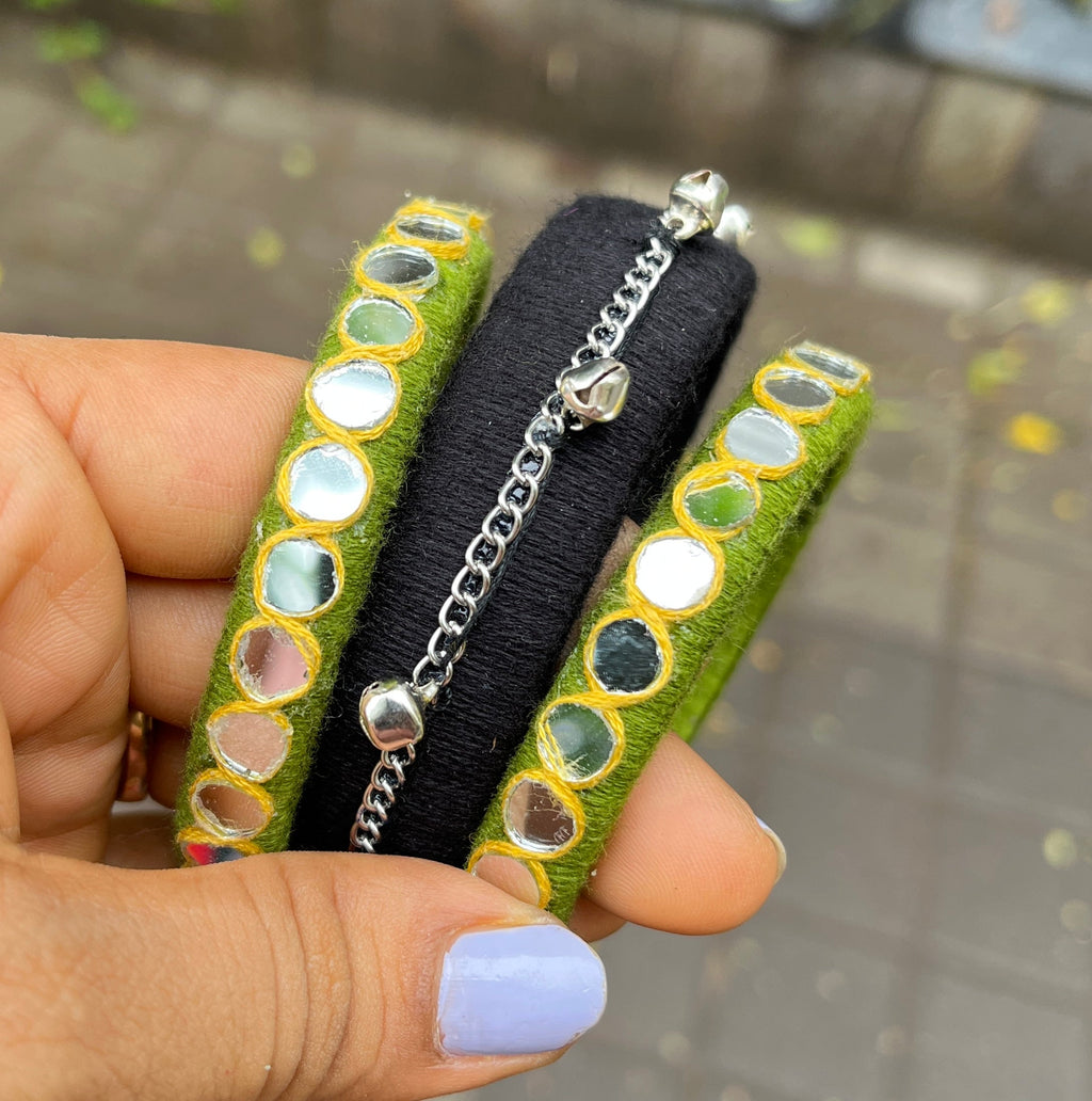 MULTI CHAIN BANGLE HANDMADEAHOLIC BY MISHKA